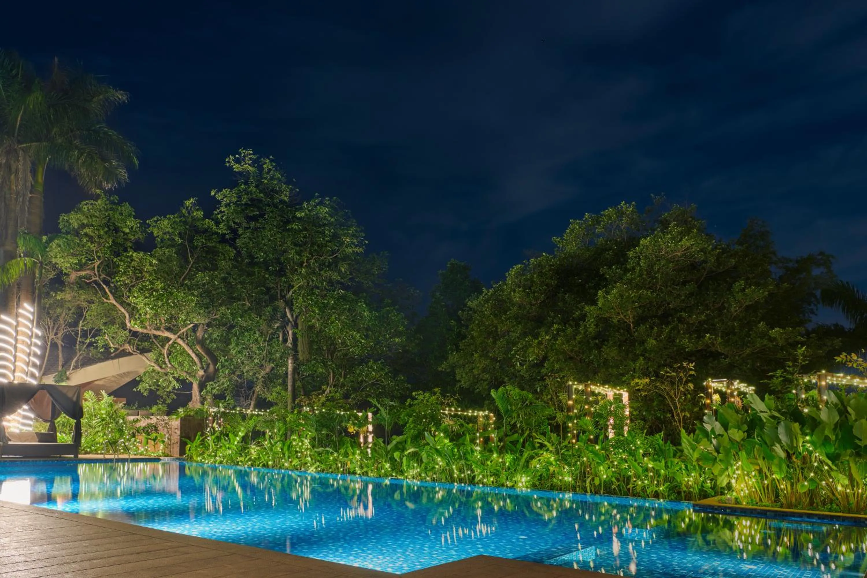 Pool view in Athiva Resort & Spa Khandala - Formerly Dukes Retreat