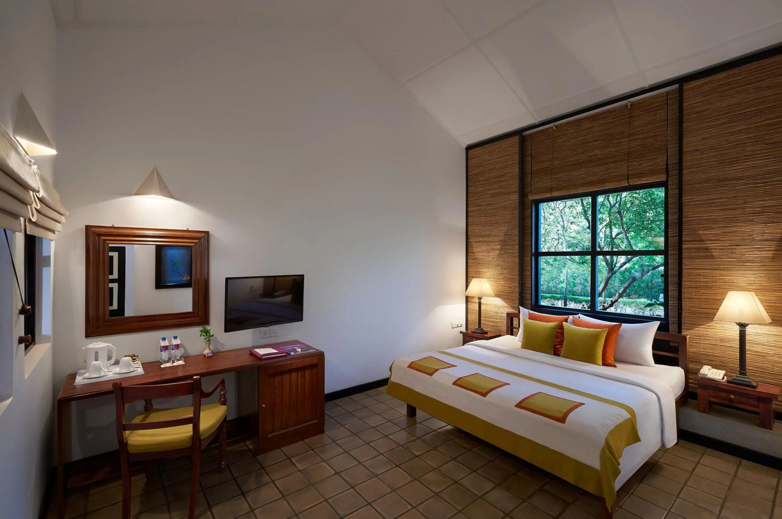 Bedroom, Bed in Habarana Village by Cinnamon