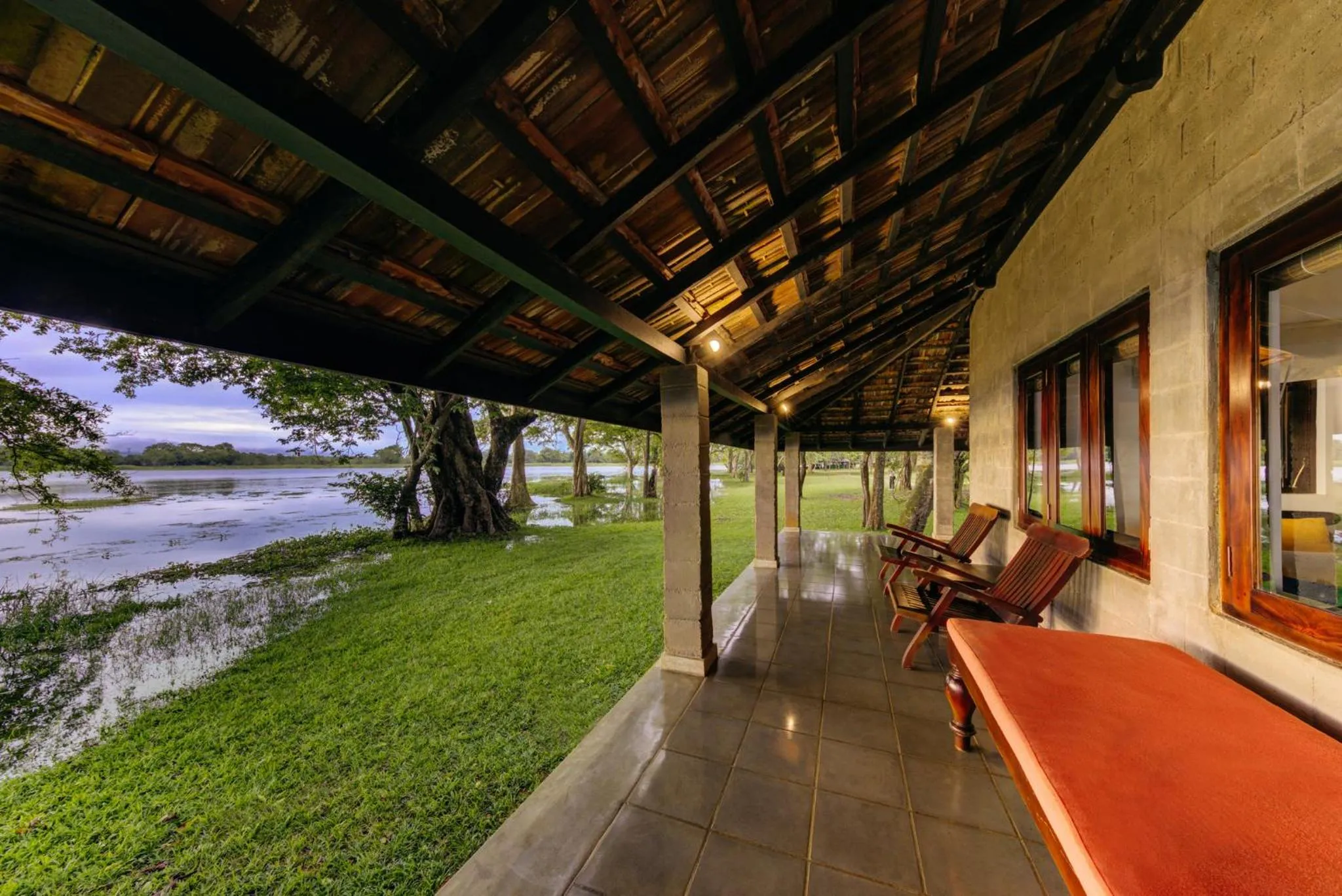 Balcony/Terrace in Habarana Village by Cinnamon