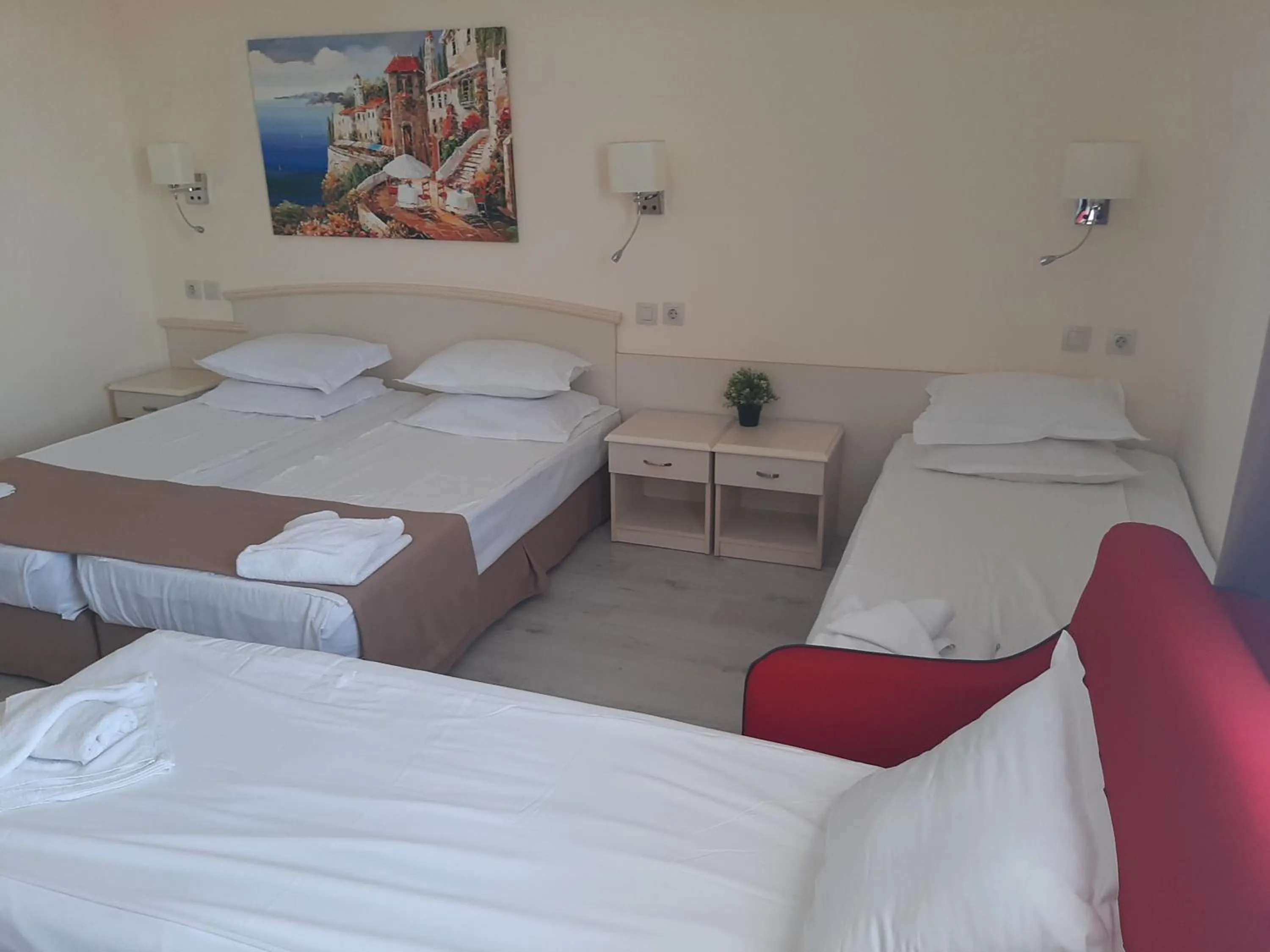 Photo of the whole room, Bed in Detelina Hotel