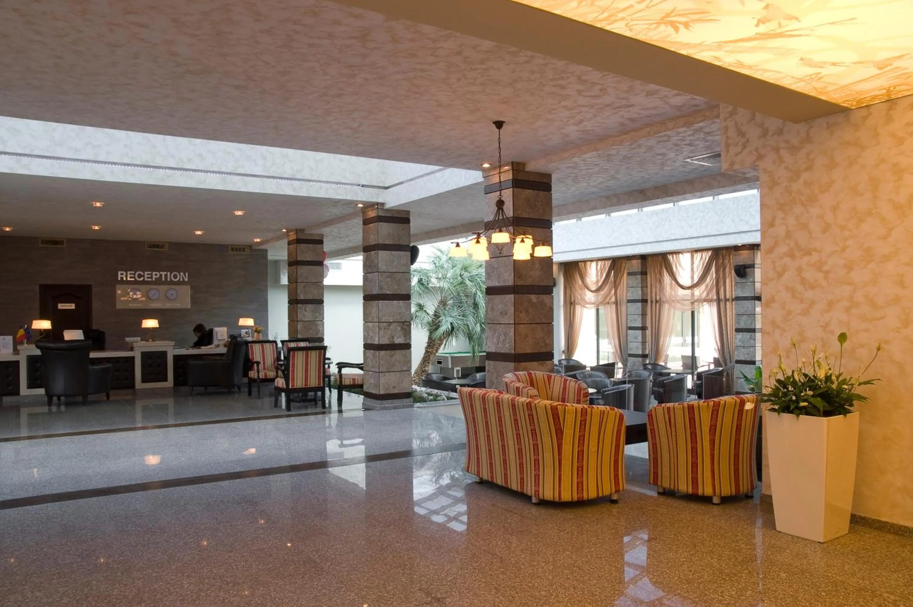 Lobby or reception in Detelina Hotel