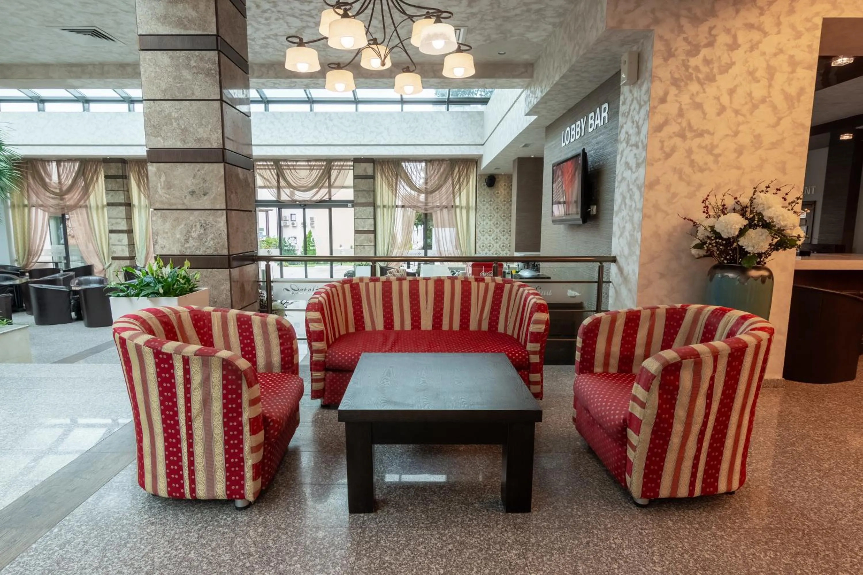 Lobby or reception in Detelina Hotel