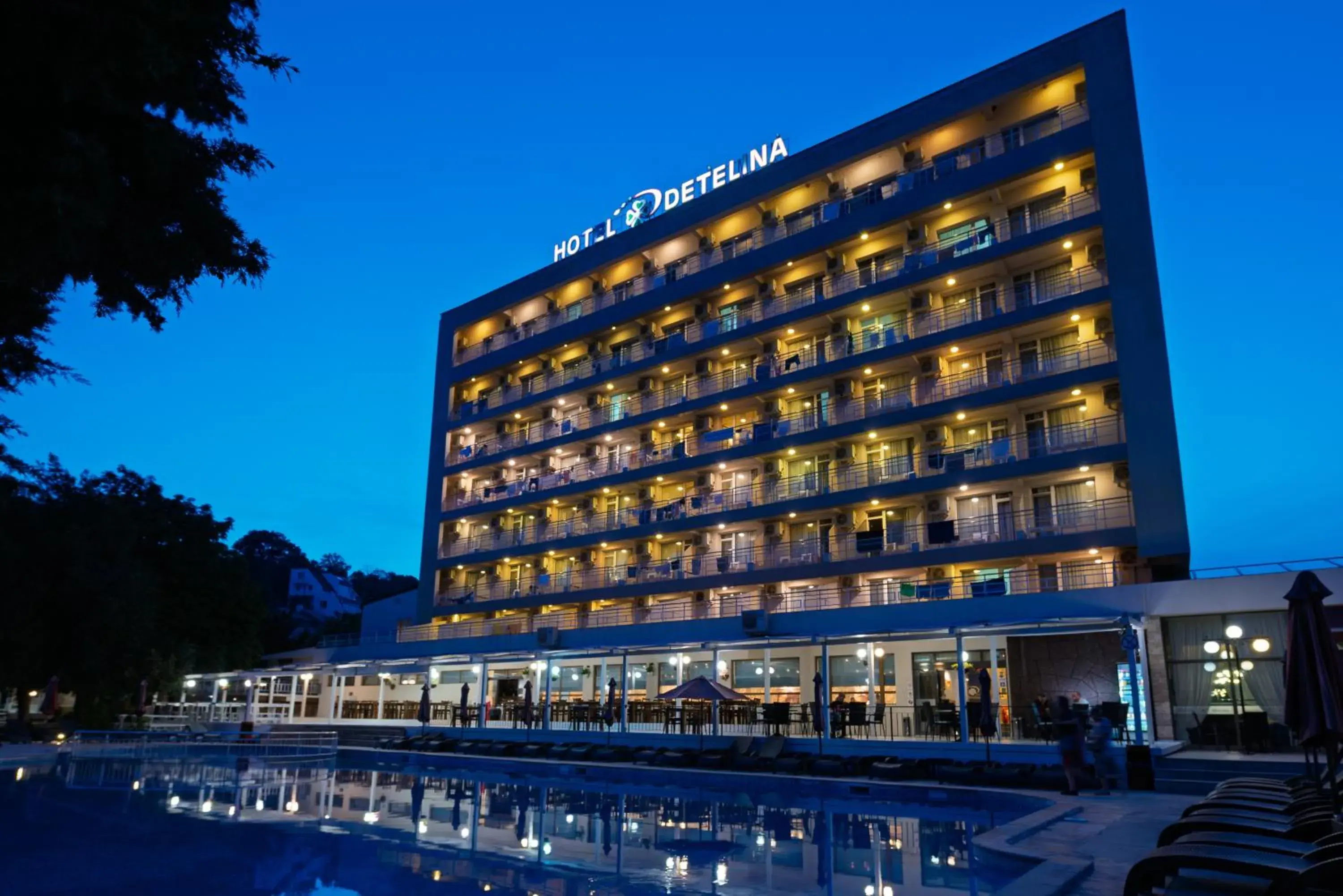 Property building in Detelina Hotel Property building in Detelina Hotel