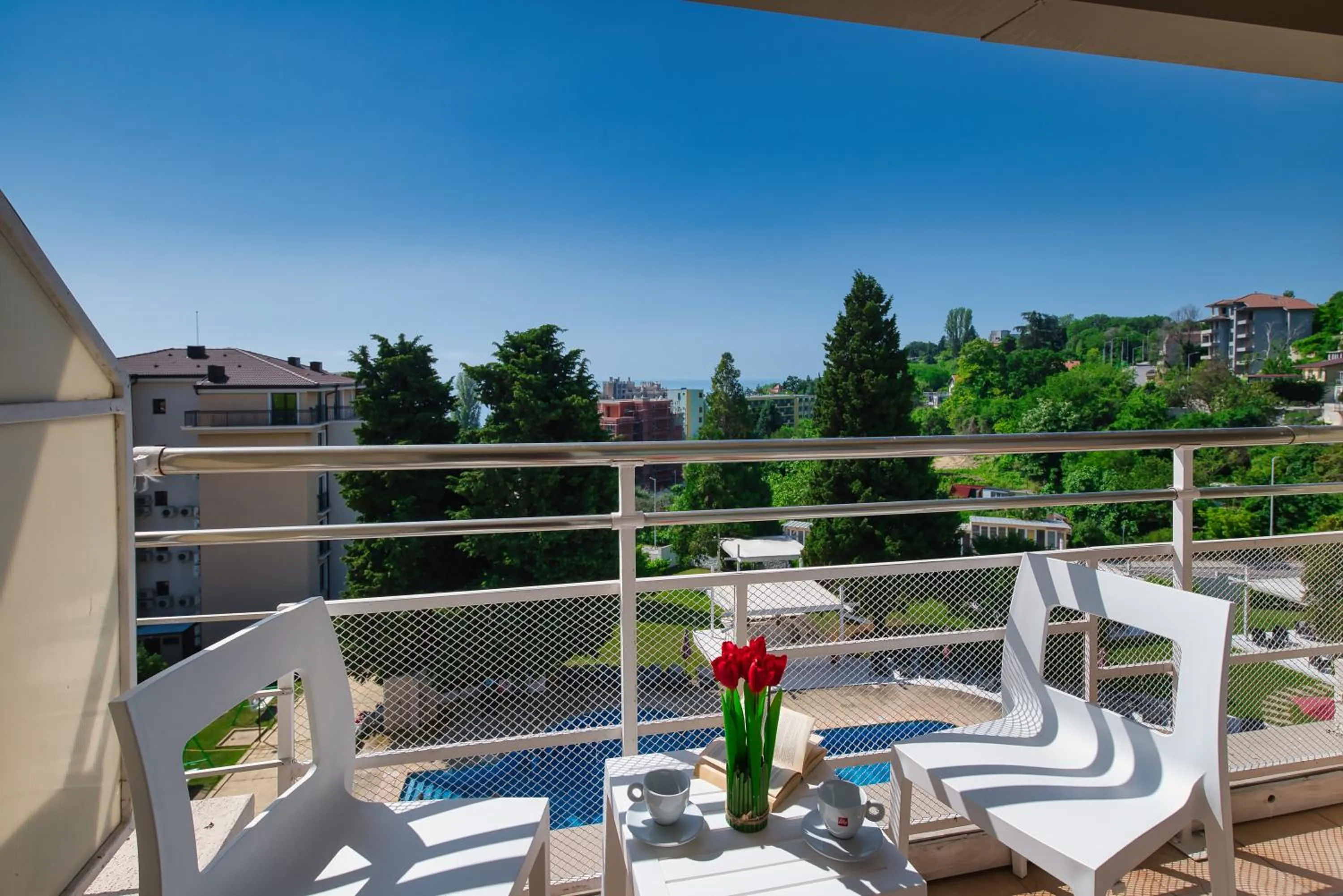 Balcony/Terrace in Detelina Hotel