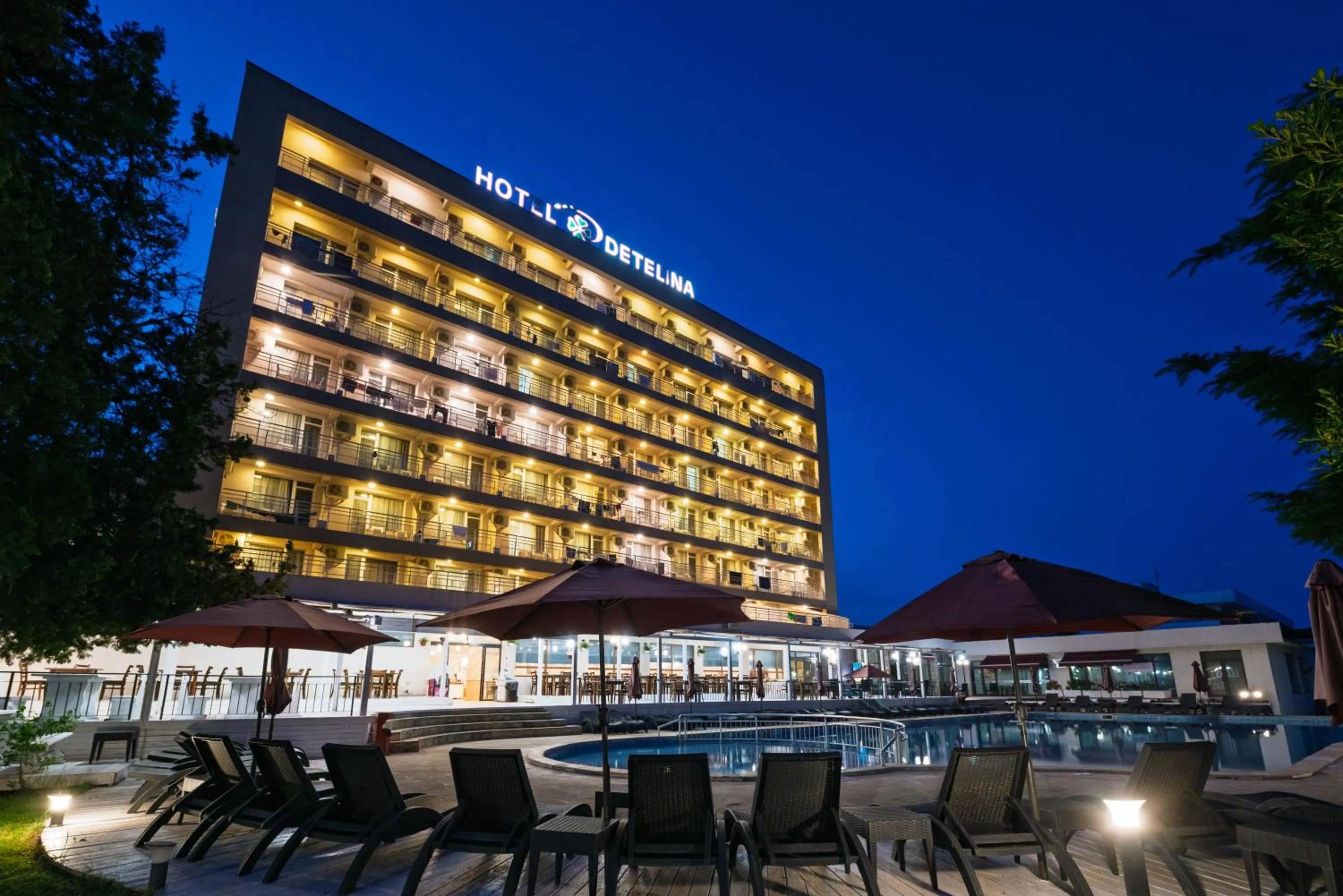 Property building in Detelina Hotel