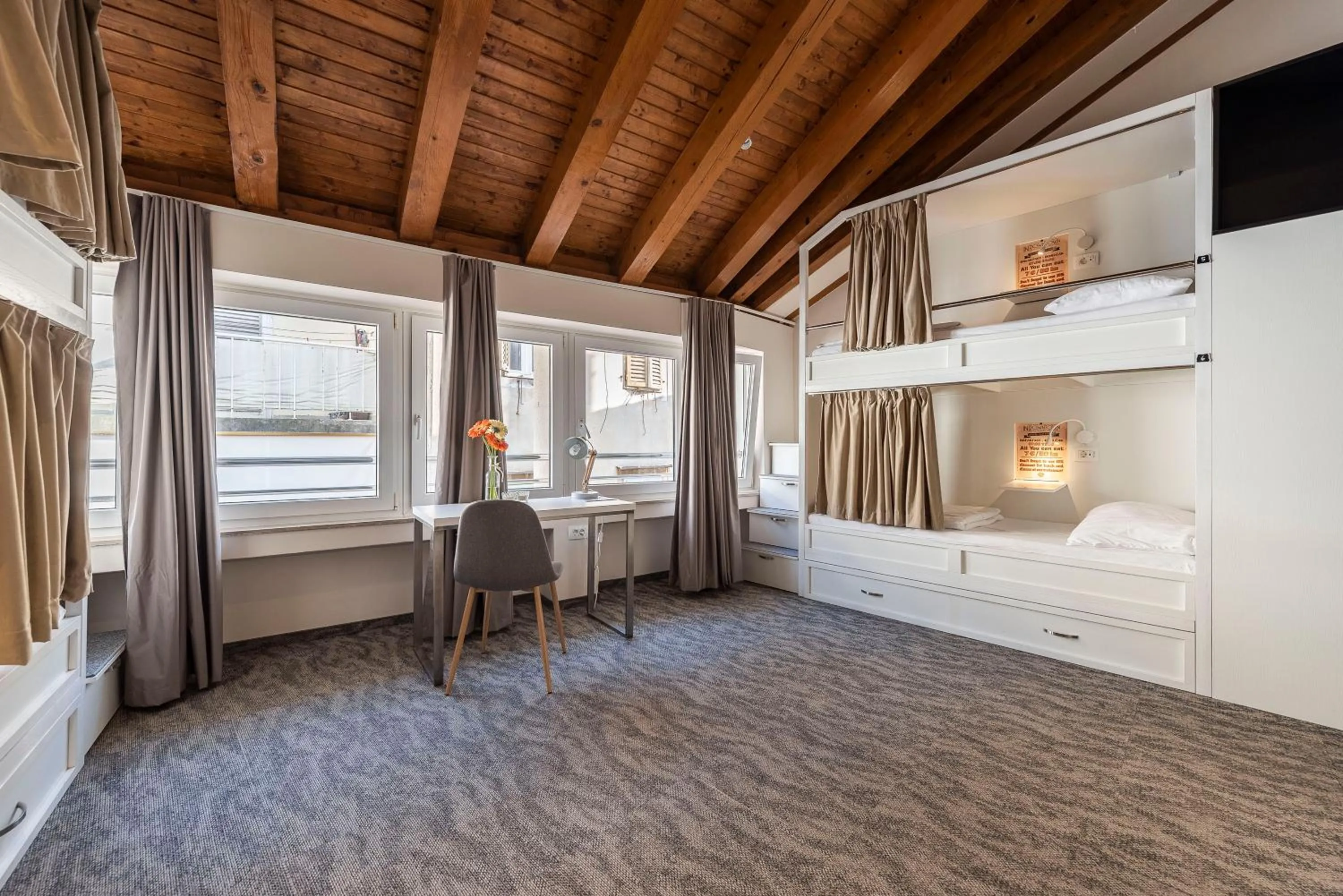 bunk bed, Bed in Downtown Boutique Hostel