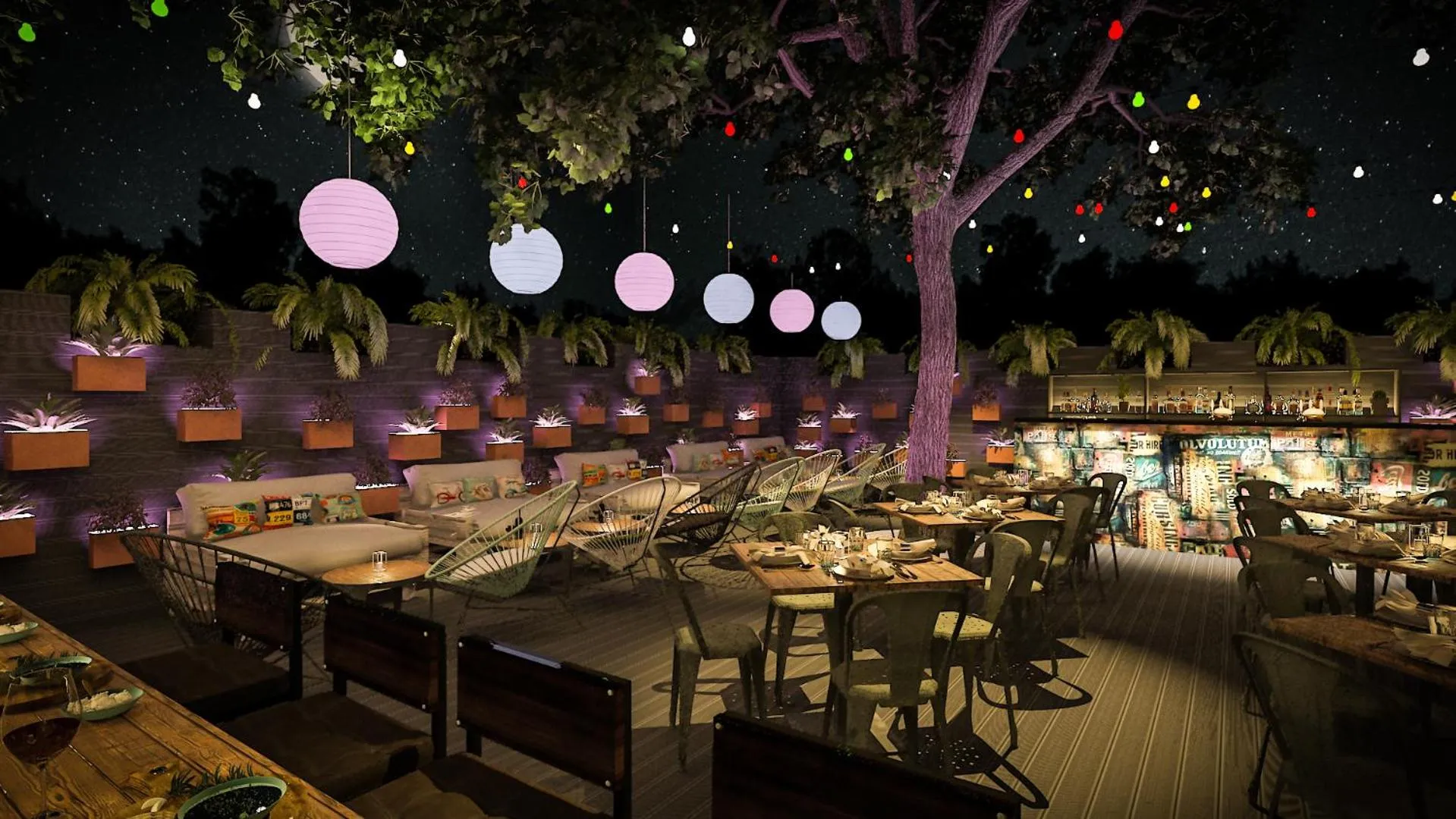 Food close-up in Downtown Boutique Hostel