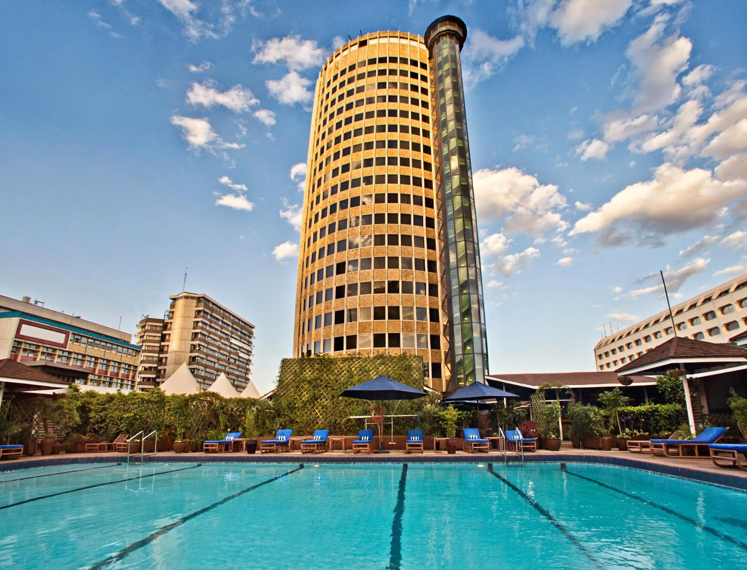 Day, Swimming Pool in Hilton Nairobi