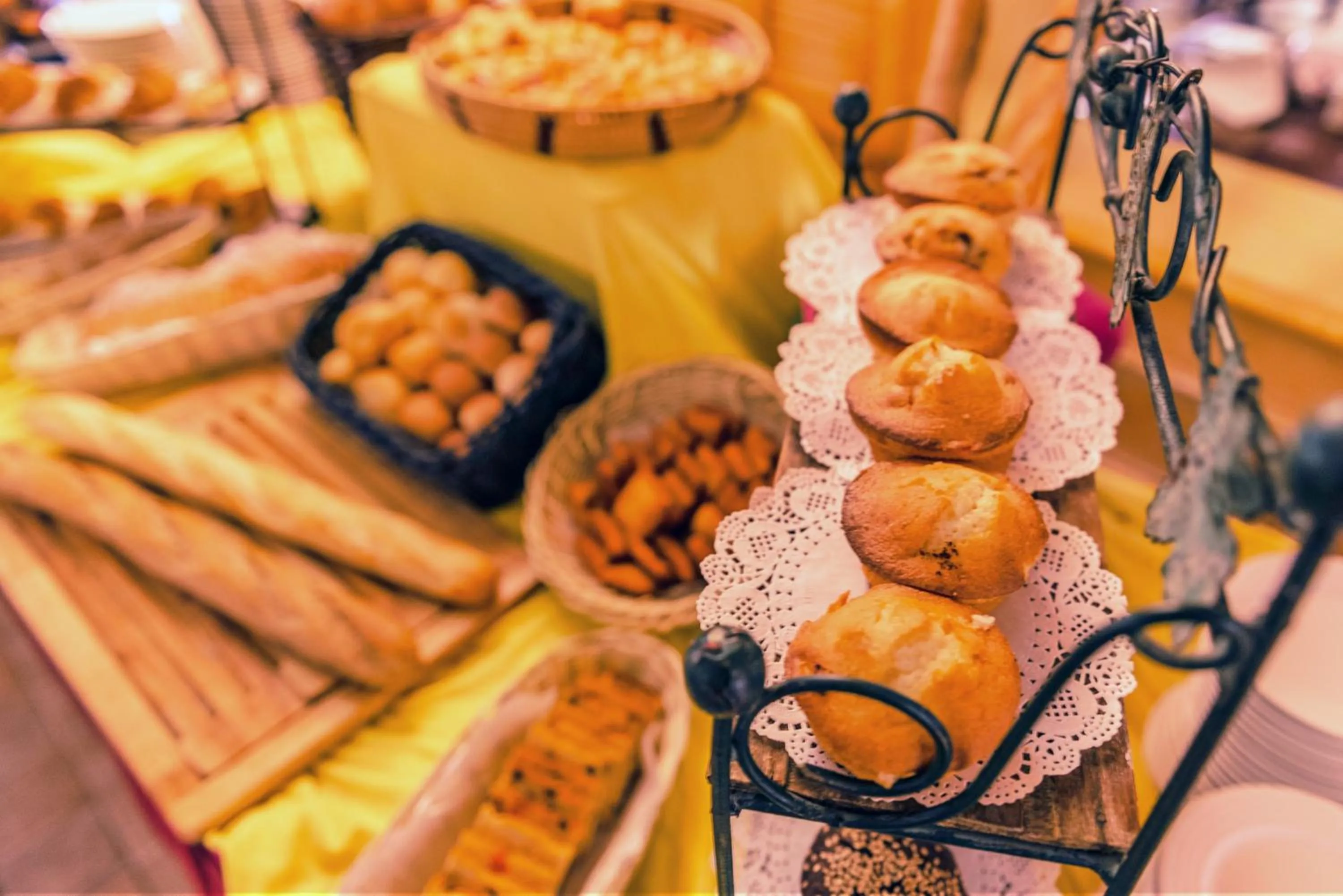 Continental breakfast in Hilton Nairobi