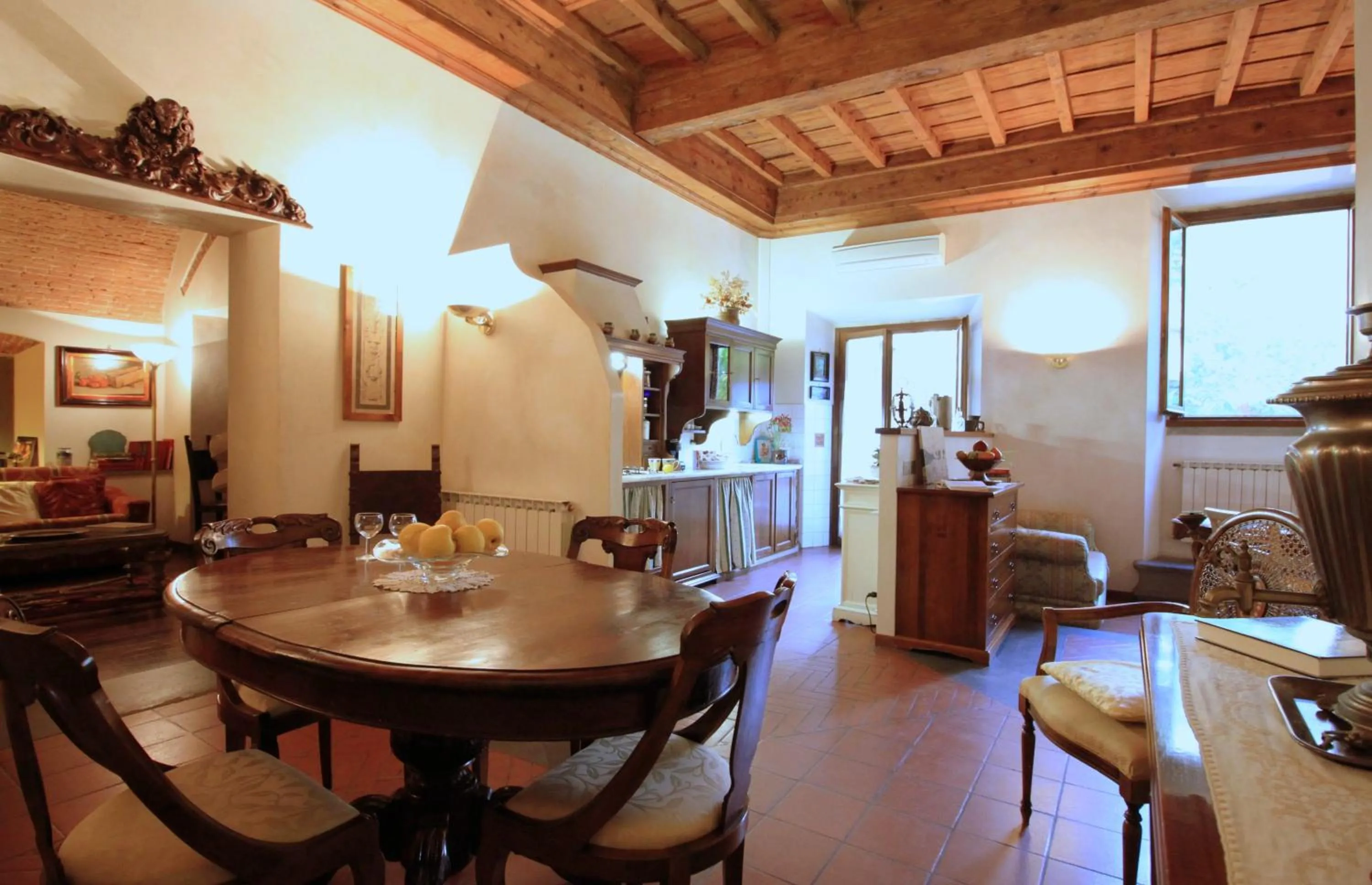 Dining area in Domus Giorgio