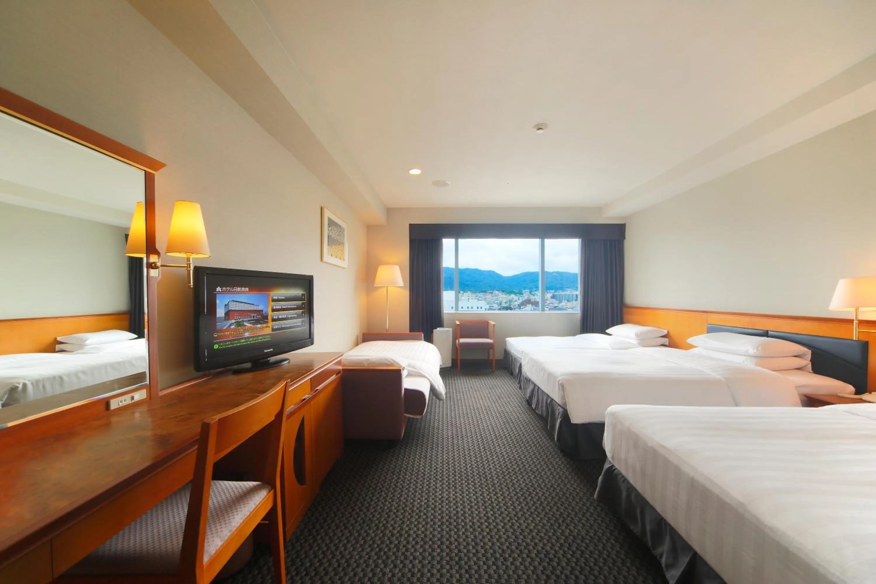 Photo of the whole room, Bed in Hotel Nikko Nara