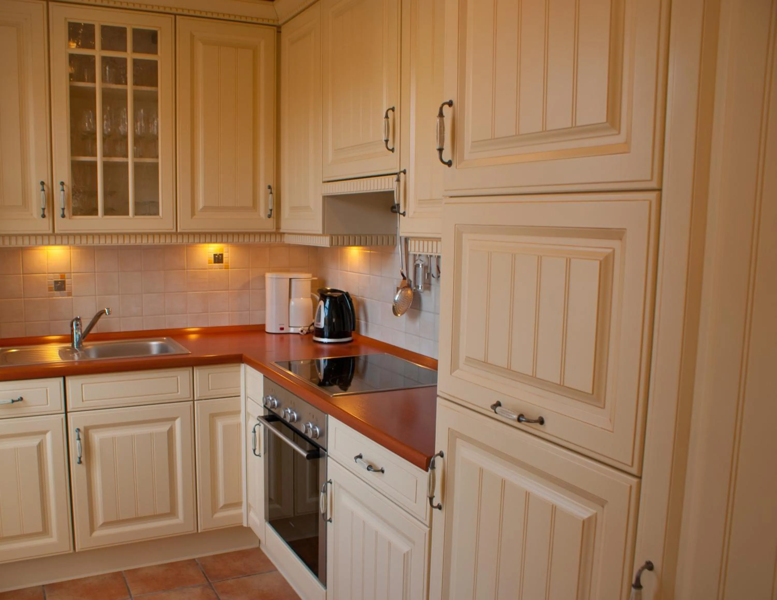 Kitchen or kitchenette in Hotel Kolb