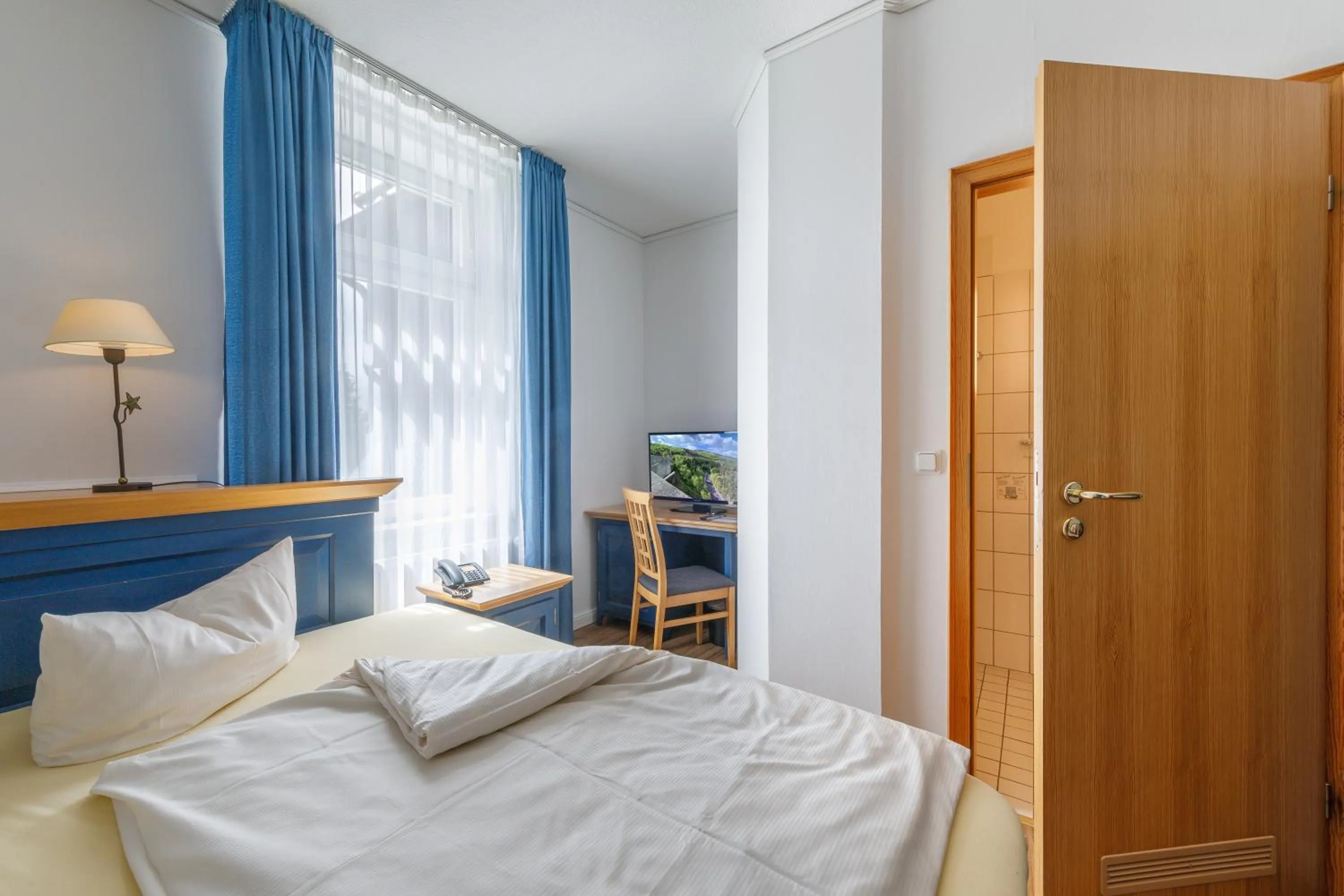 Bed in Hotel Der Kräuterhof