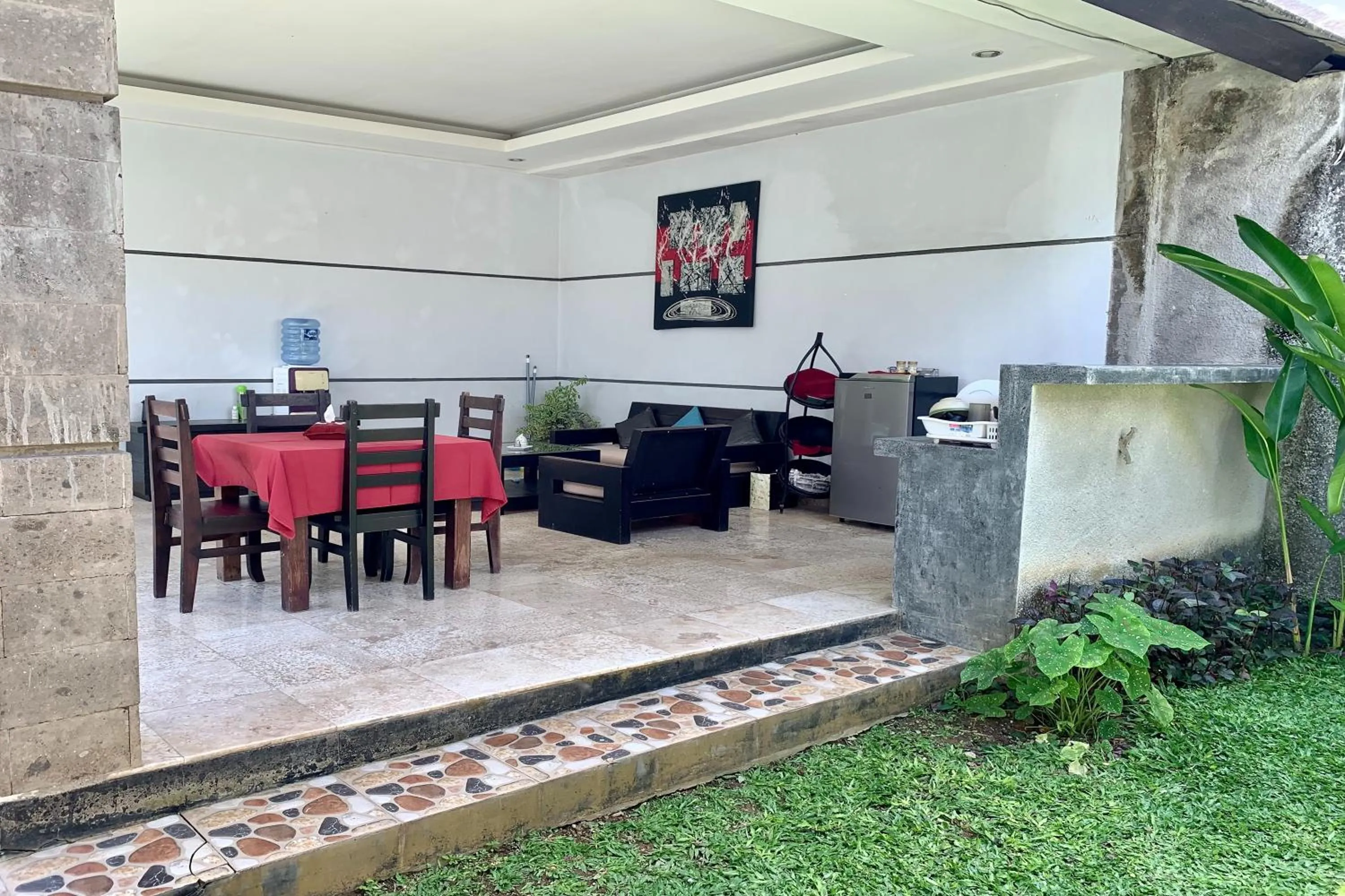 Seating area in Bali Merita Villa