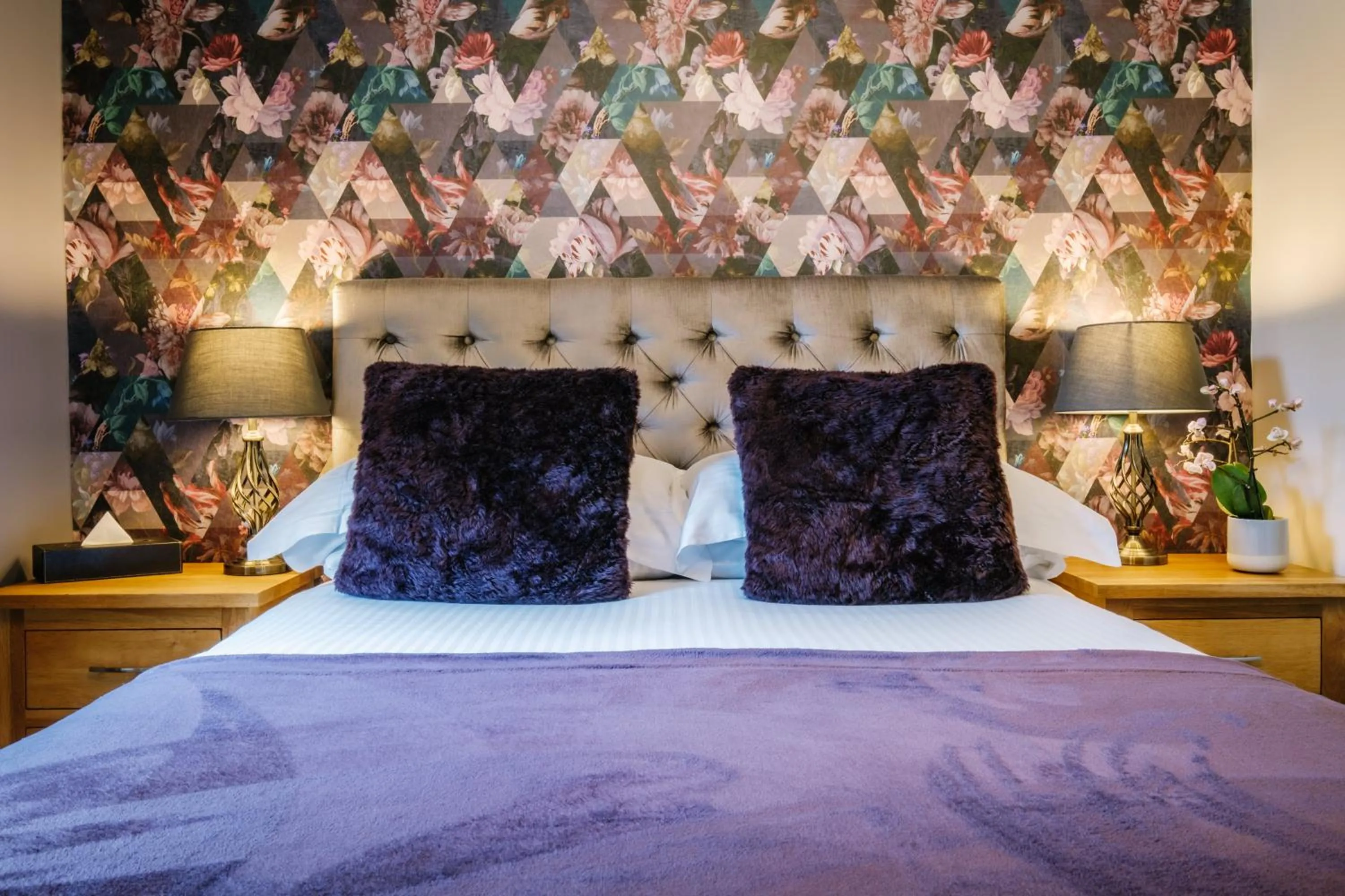 Bed in 1863 Restaurant with Rooms