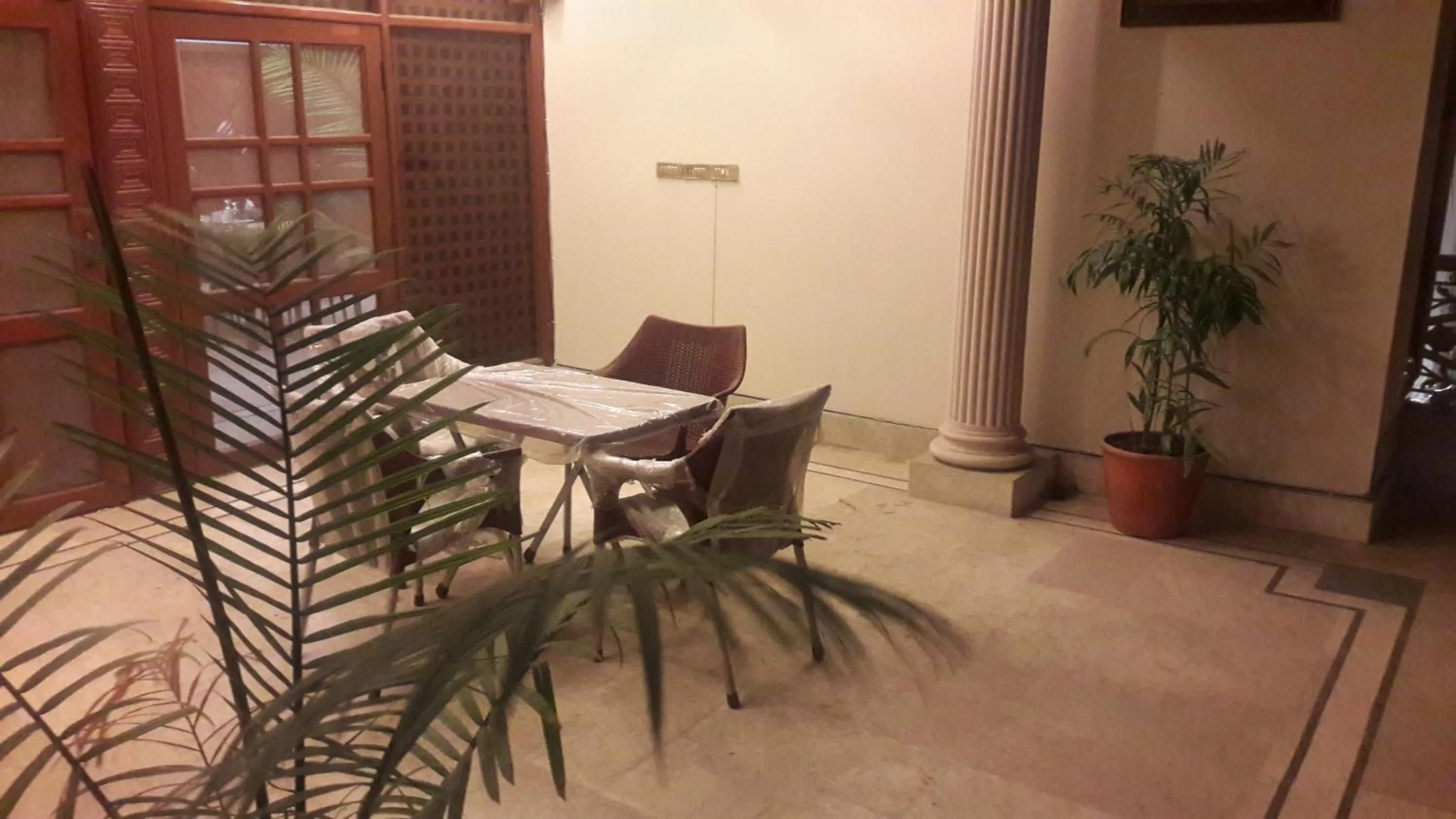 Patio in Hotel Seven 7