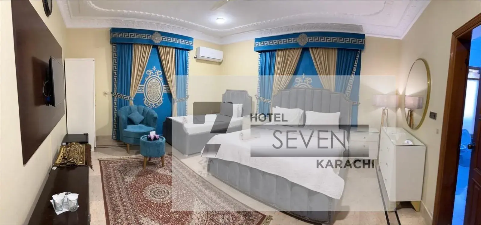 Family Room with Terrace - single occupancy in Hotel Seven 7 Family Room with Terrace - single occupancy in Hotel Seven 7