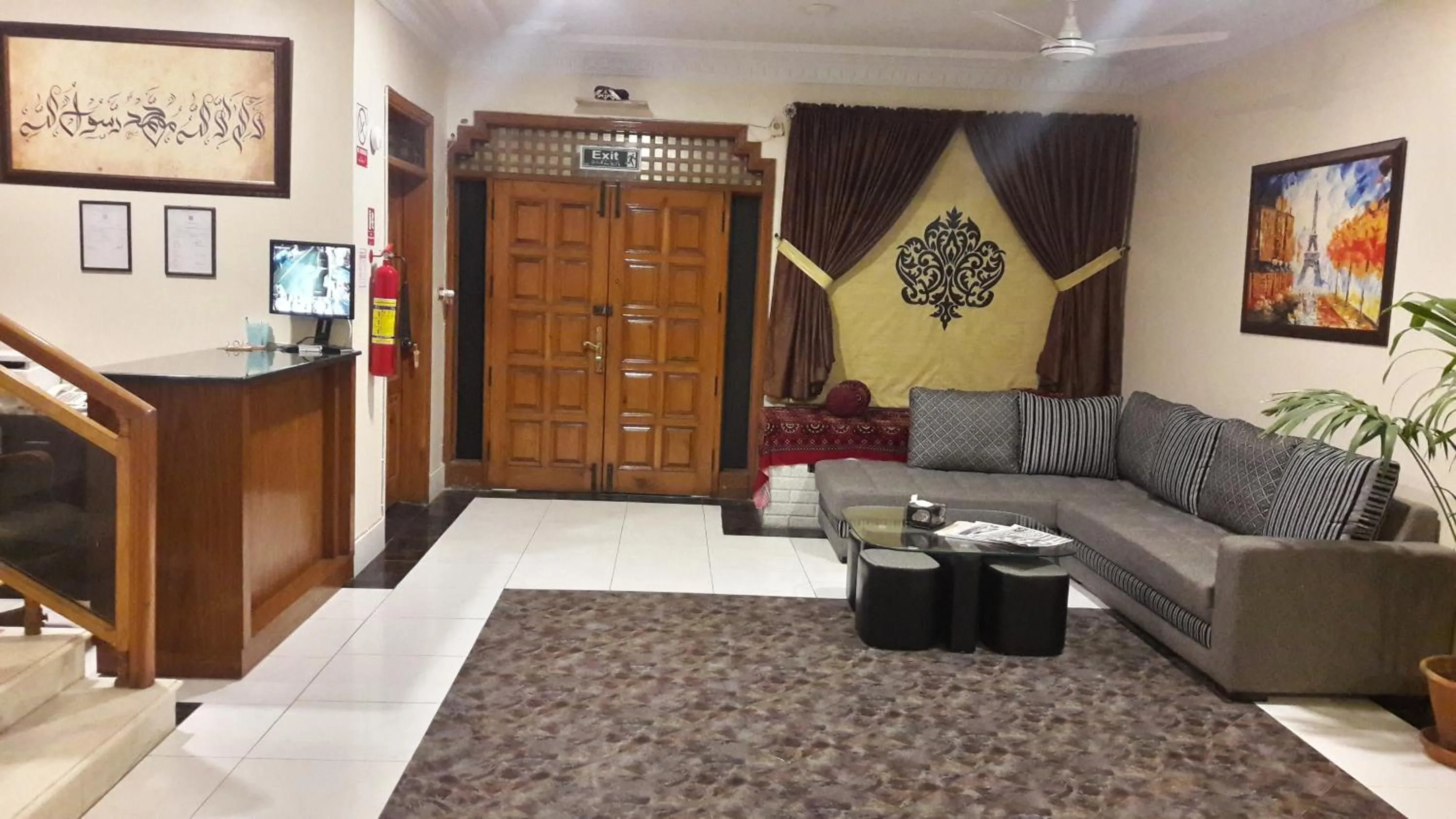 Lobby or reception in Hotel Seven 7