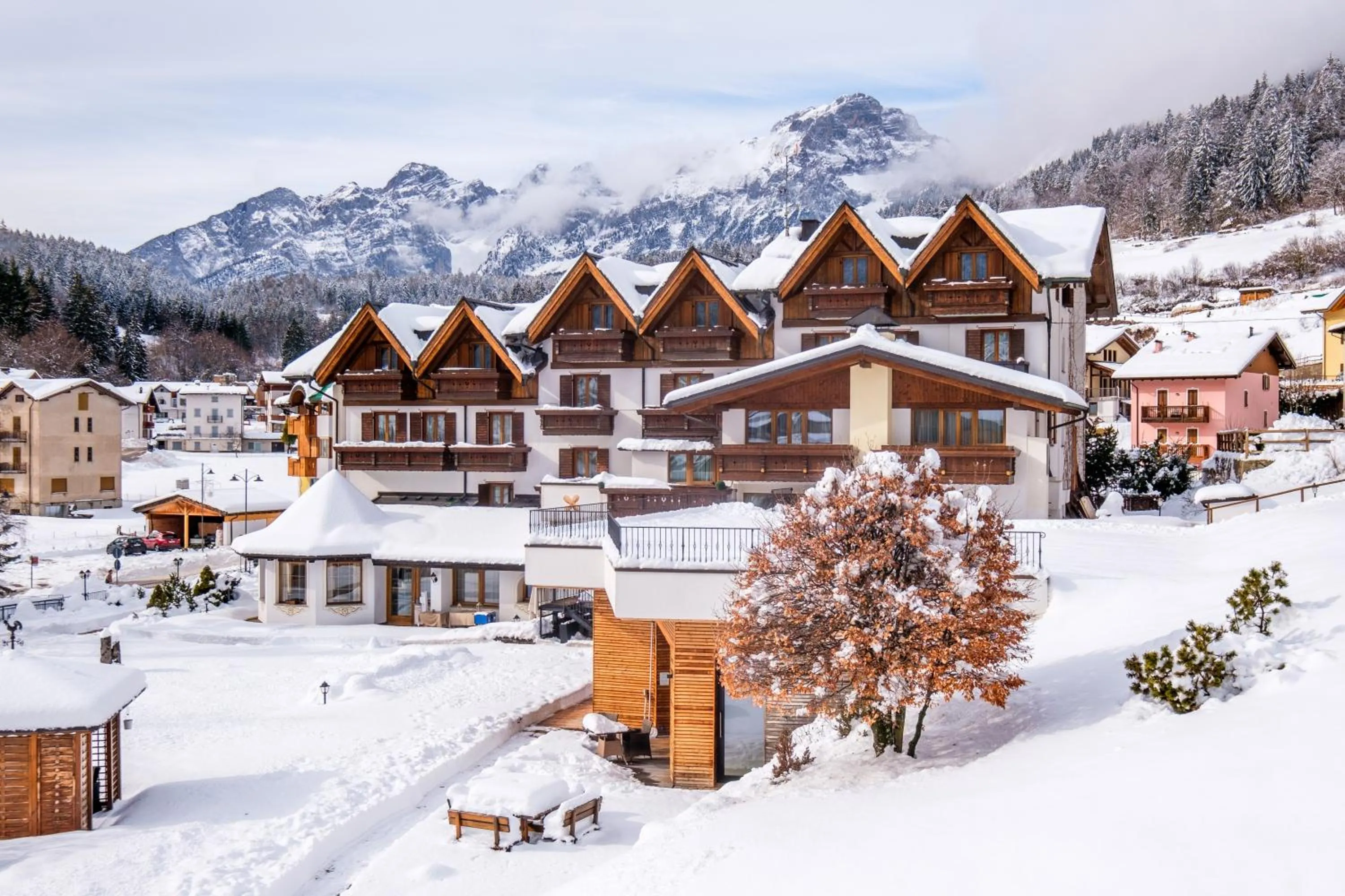 Property building in Il Piccolo Dolomiti Resort
