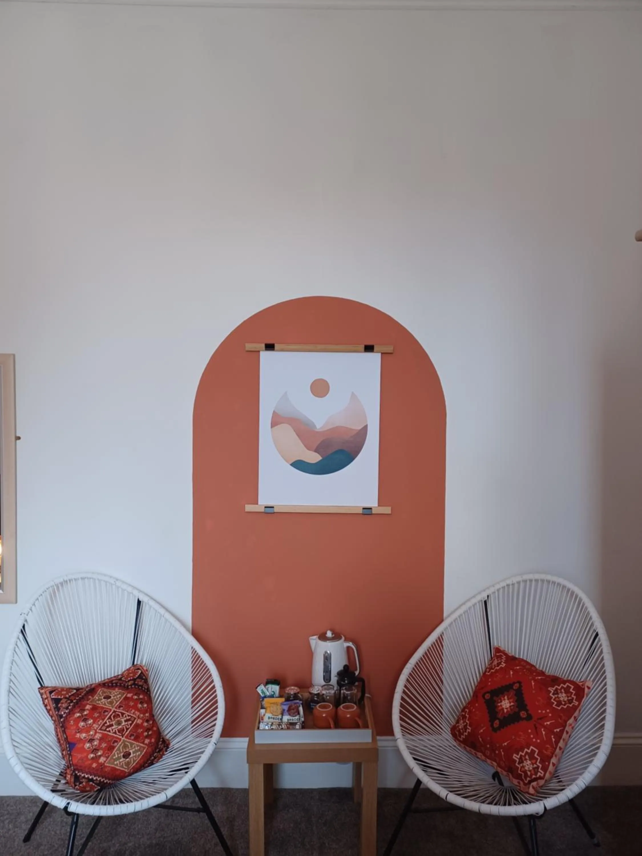 Seating area in The Chesterfield, Torquay