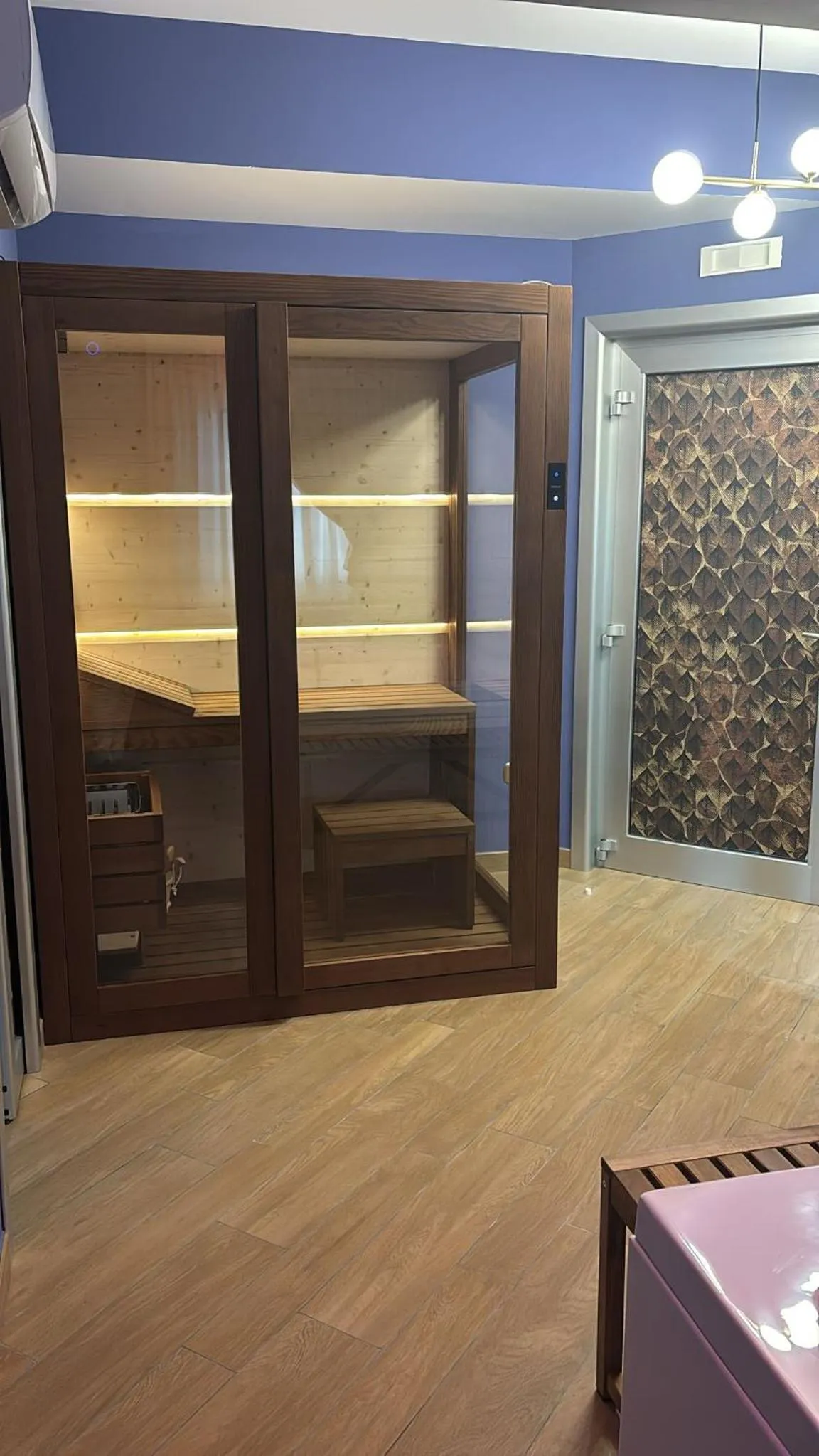 Sauna in La Piana Hotel