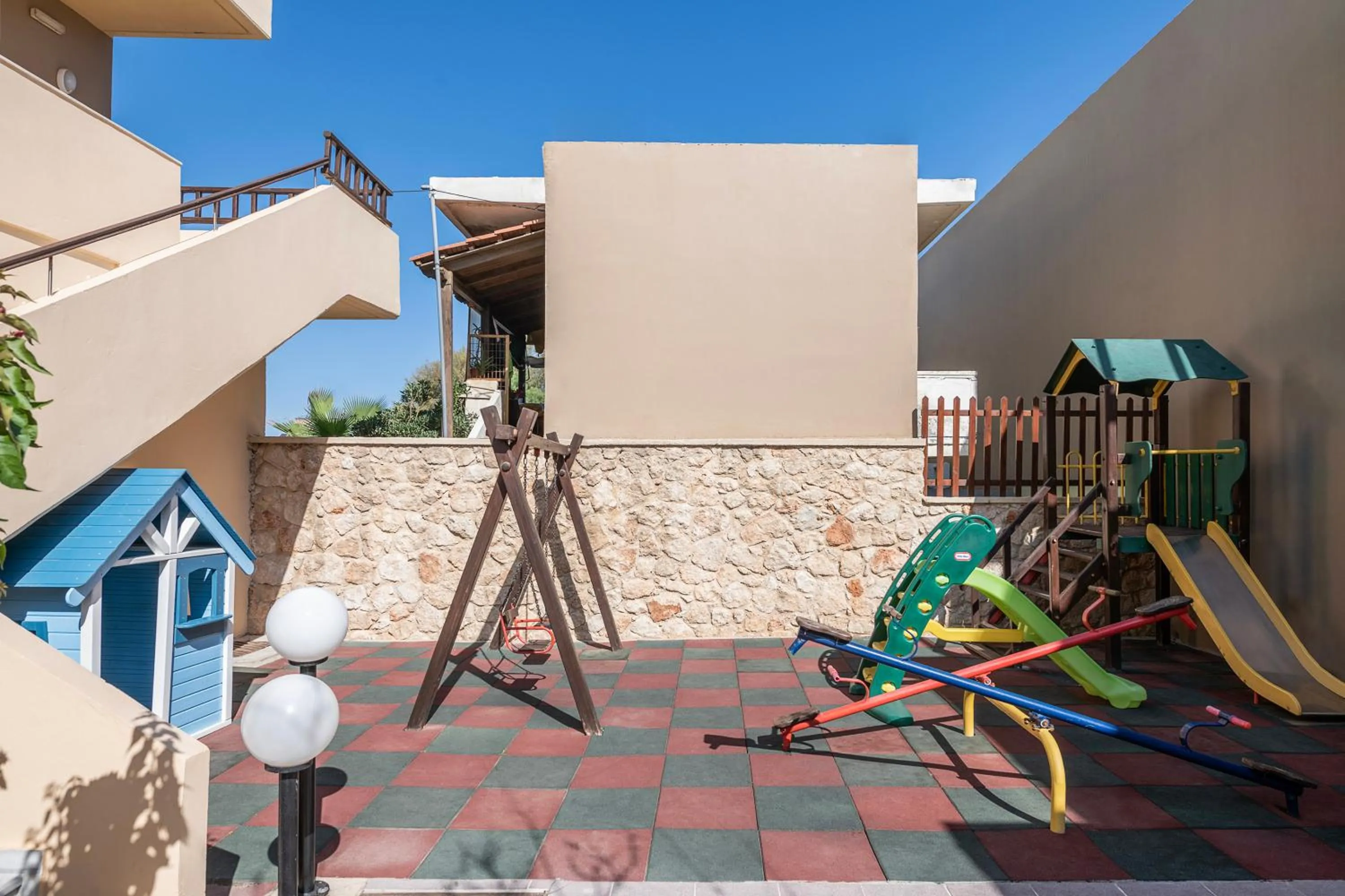 Children play ground in Indigo Mare