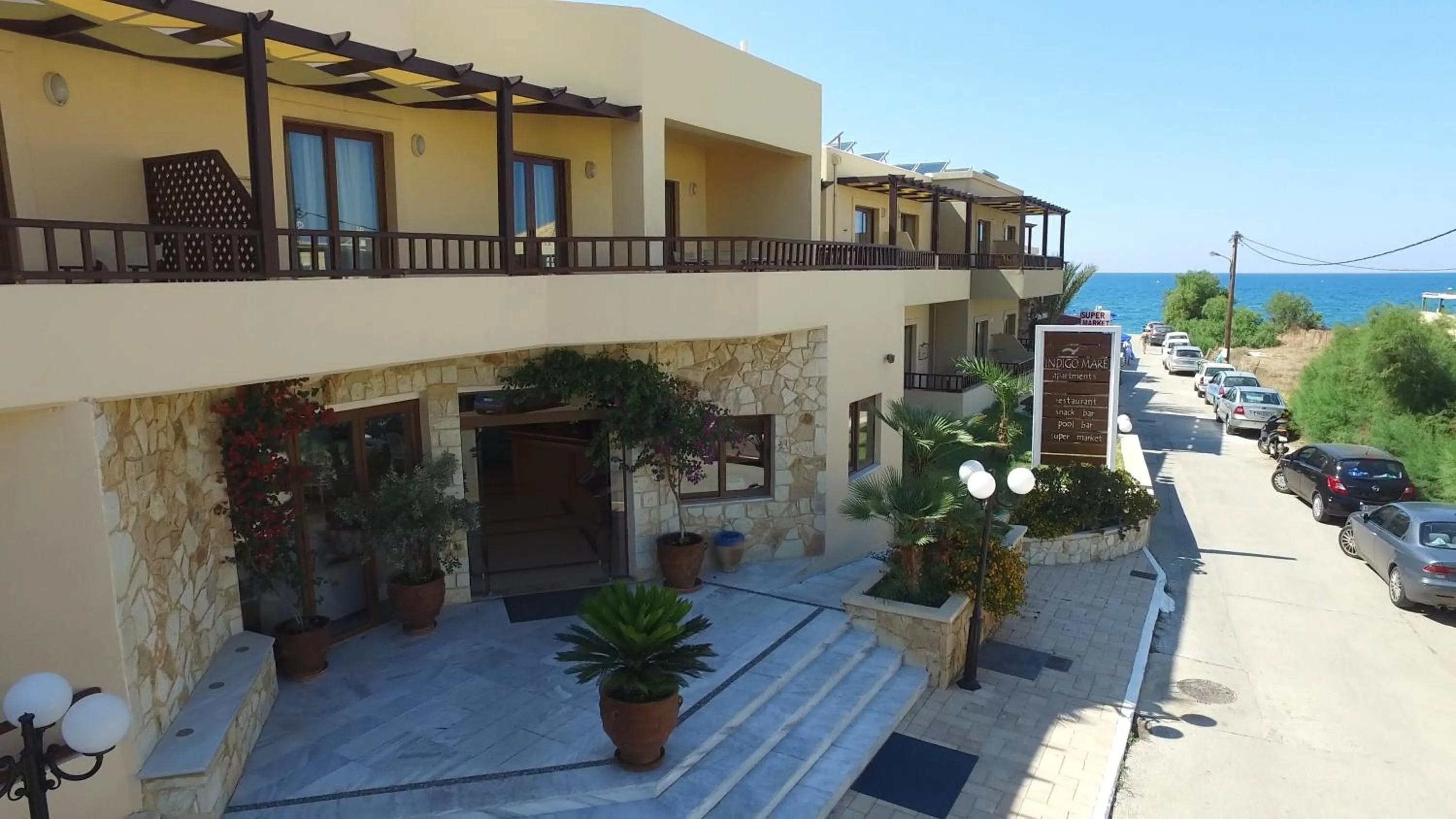 Facade/entrance in Indigo Mare