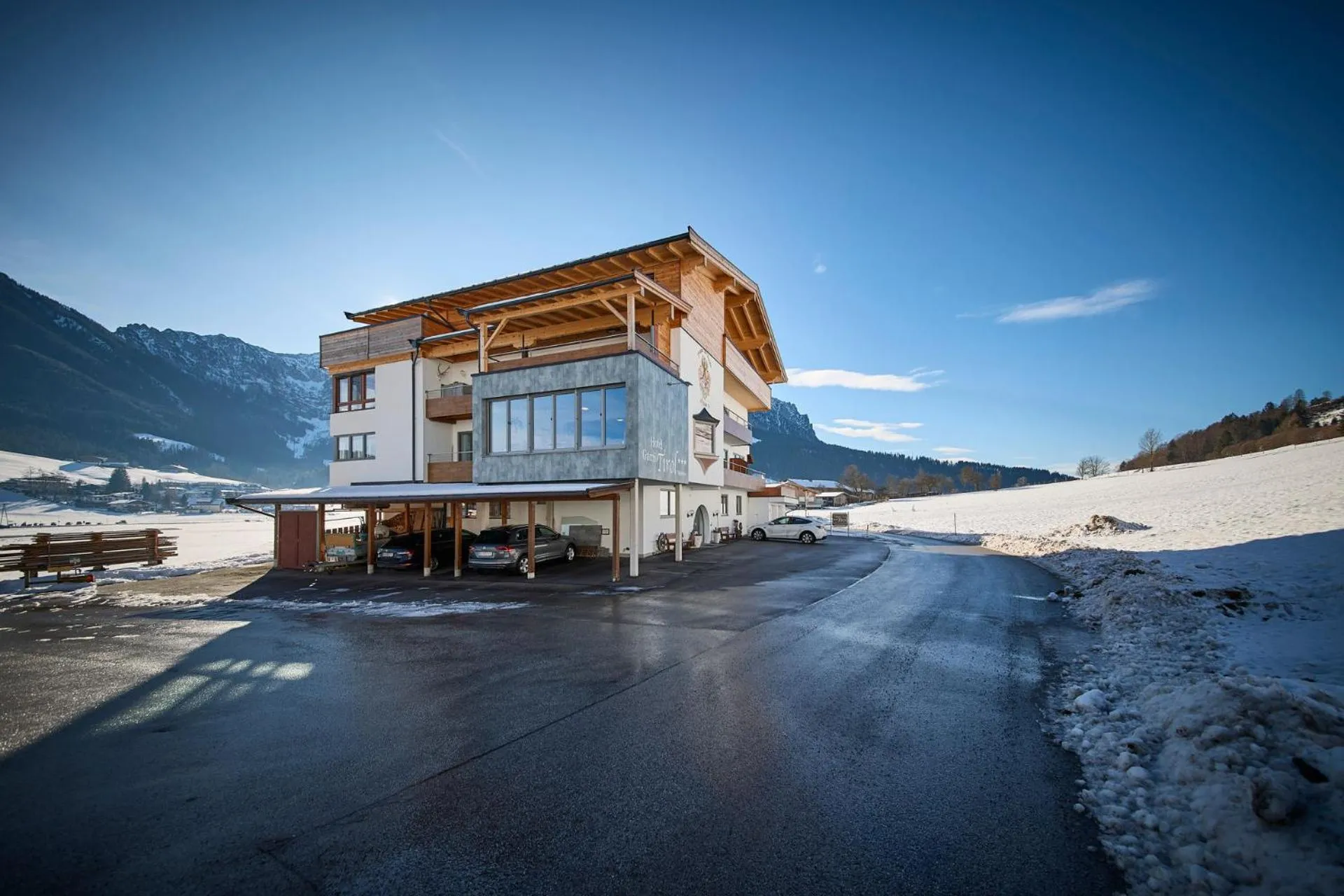 Property building in Hotel Garni Tirol