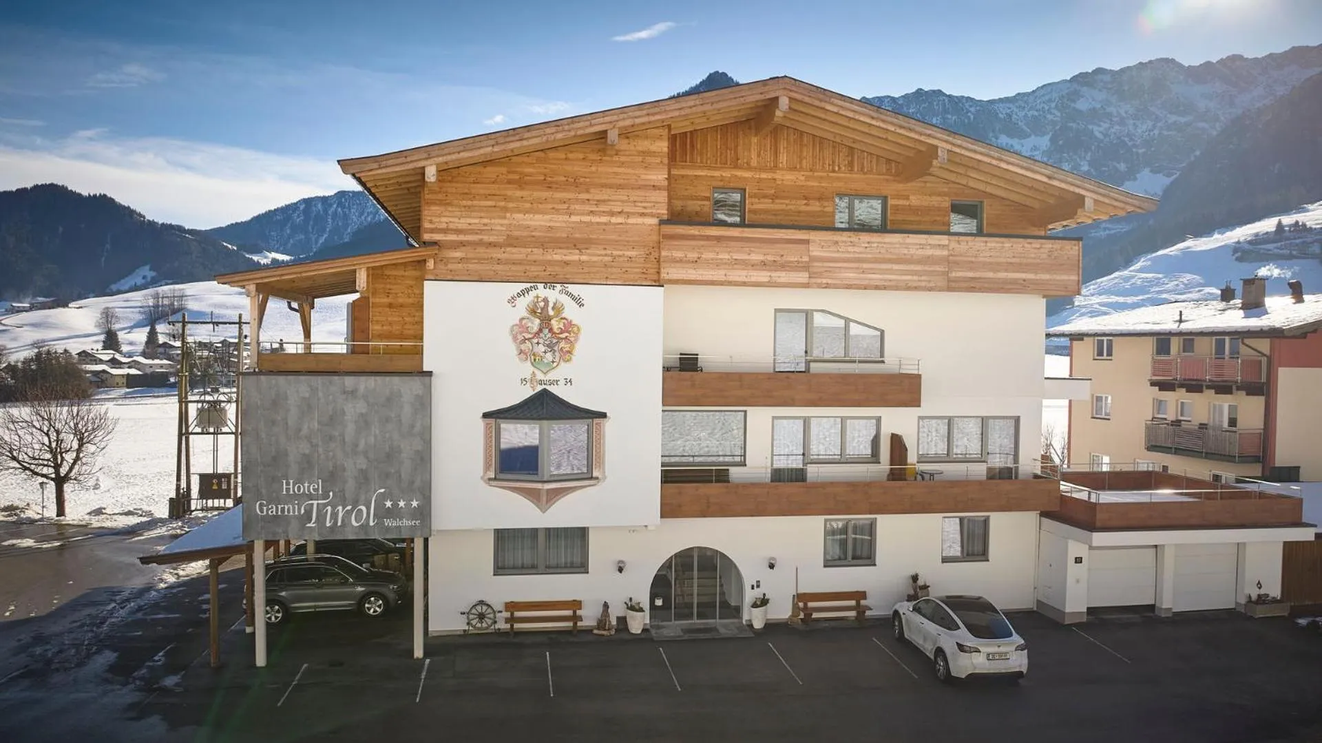 Property building in Hotel Garni Tirol