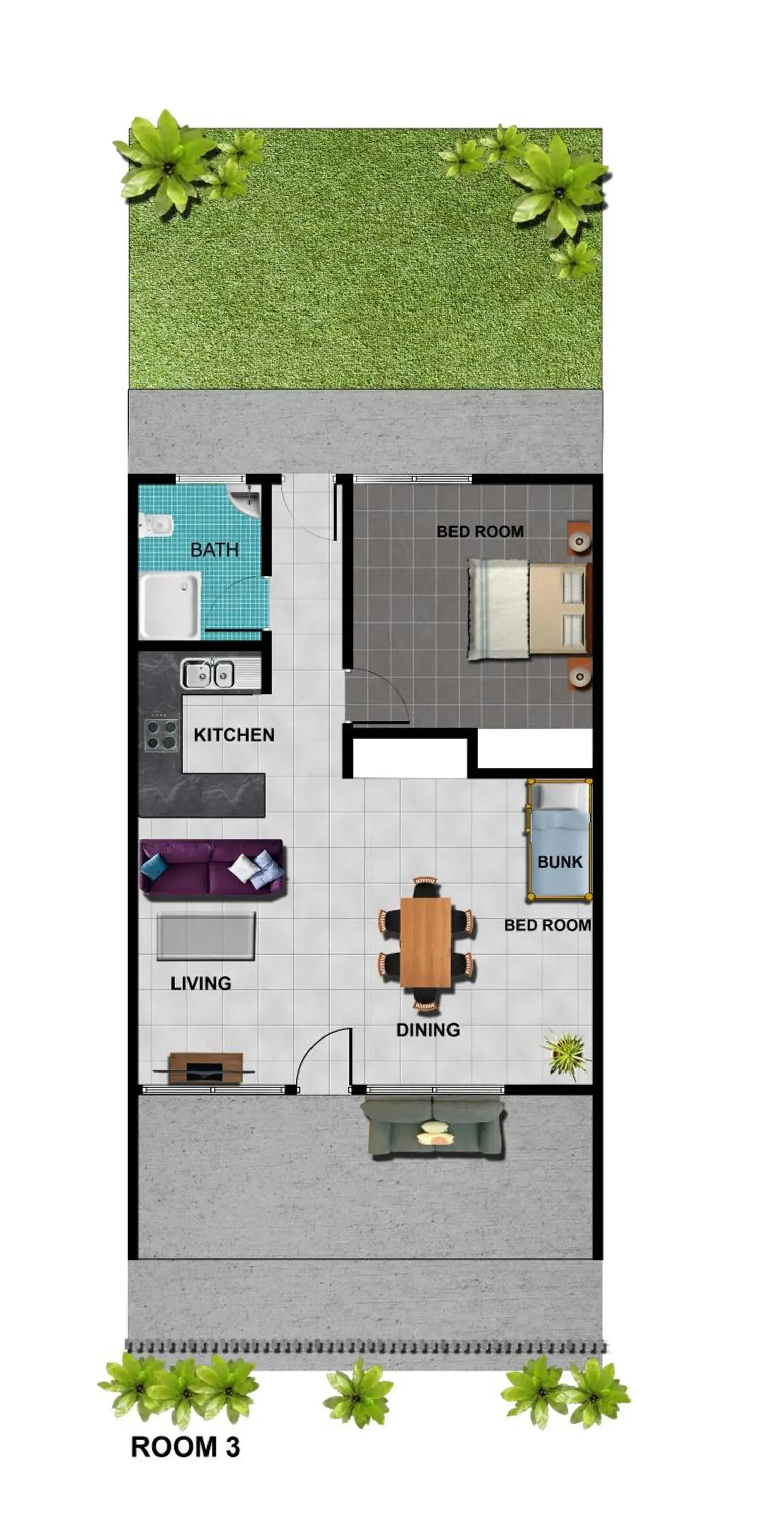 One-Bedroom Suite in King Reef Resort One-Bedroom Suite in King Reef Resort