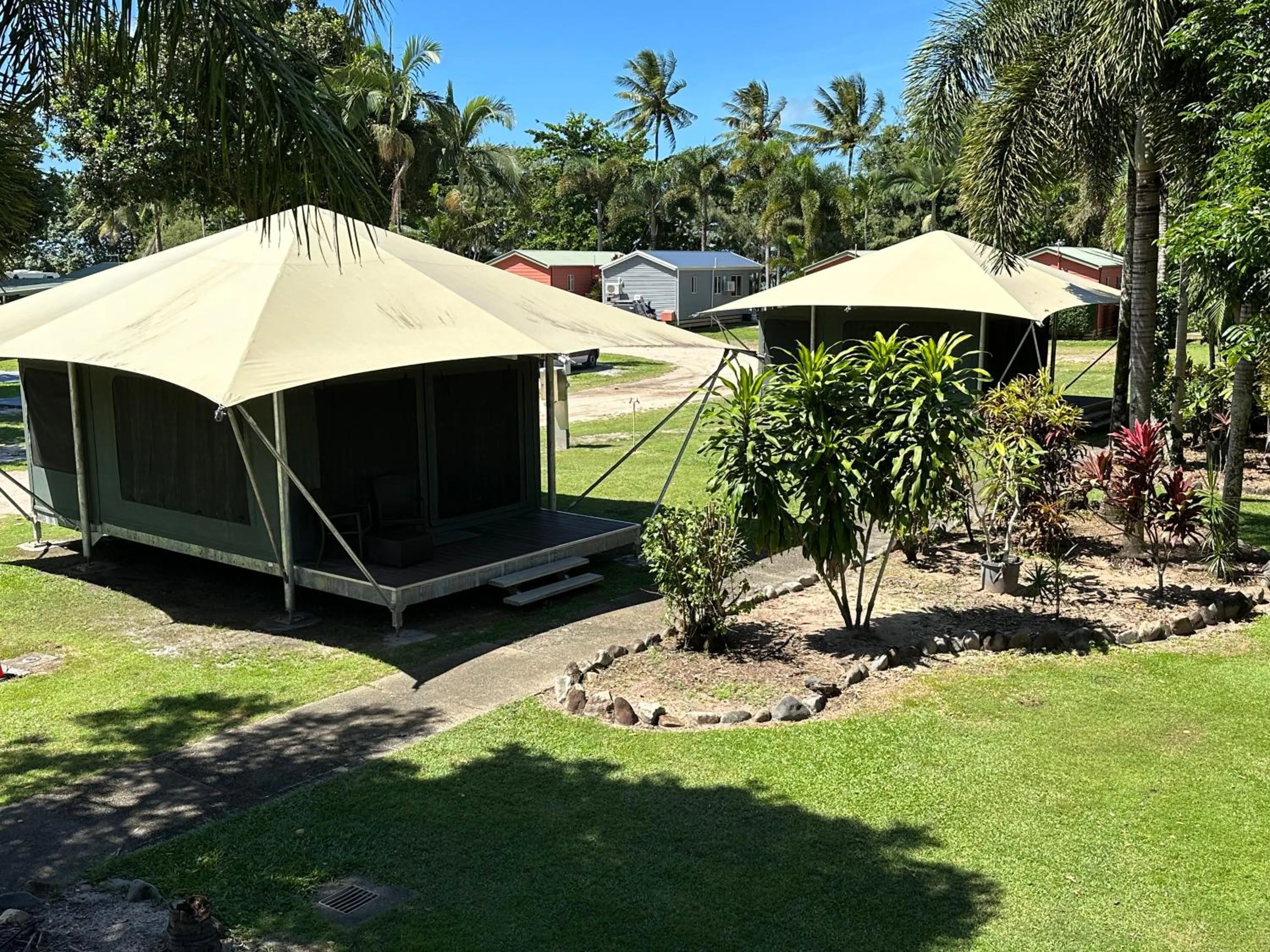 Garden view in King Reef Resort