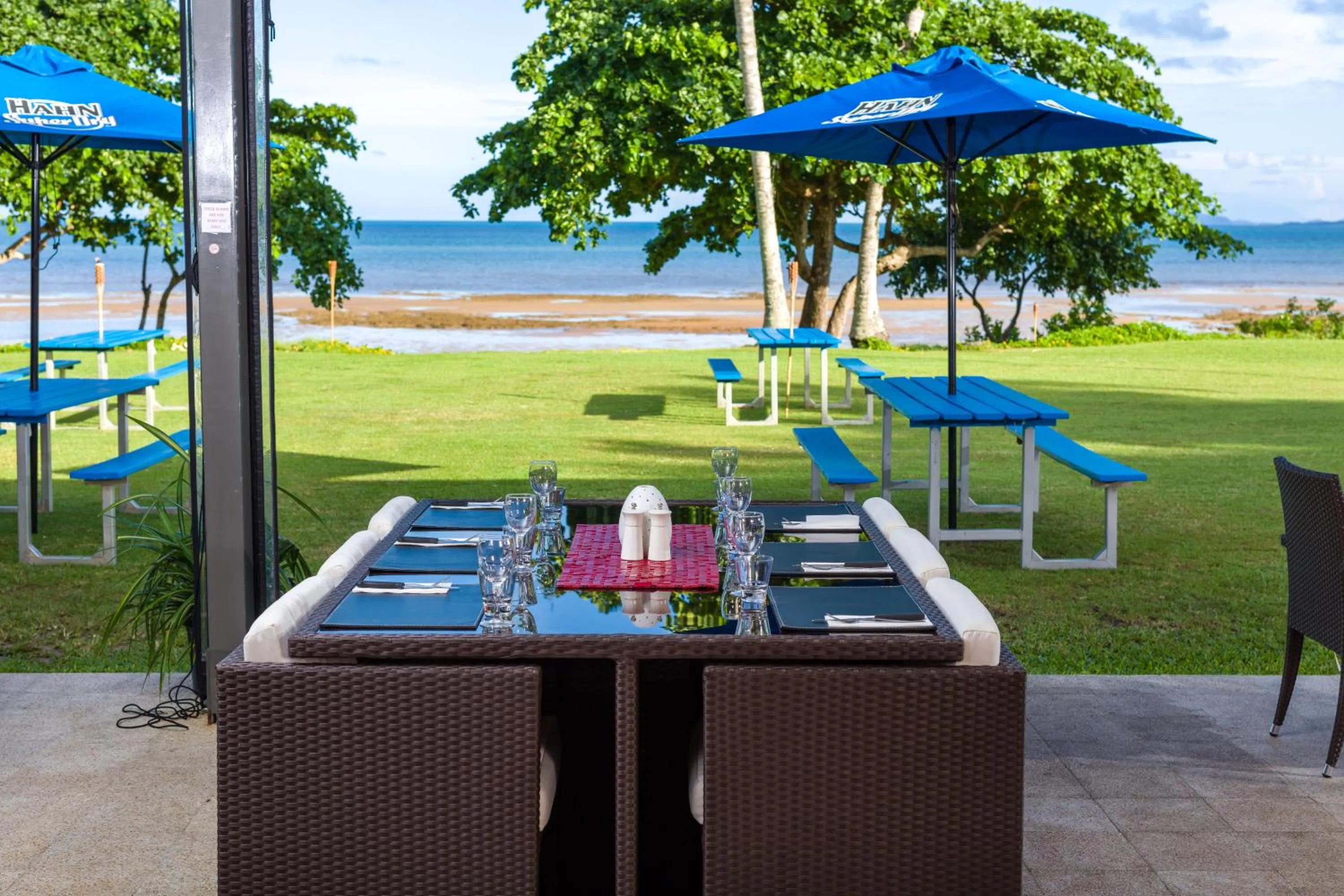 Patio in King Reef Resort