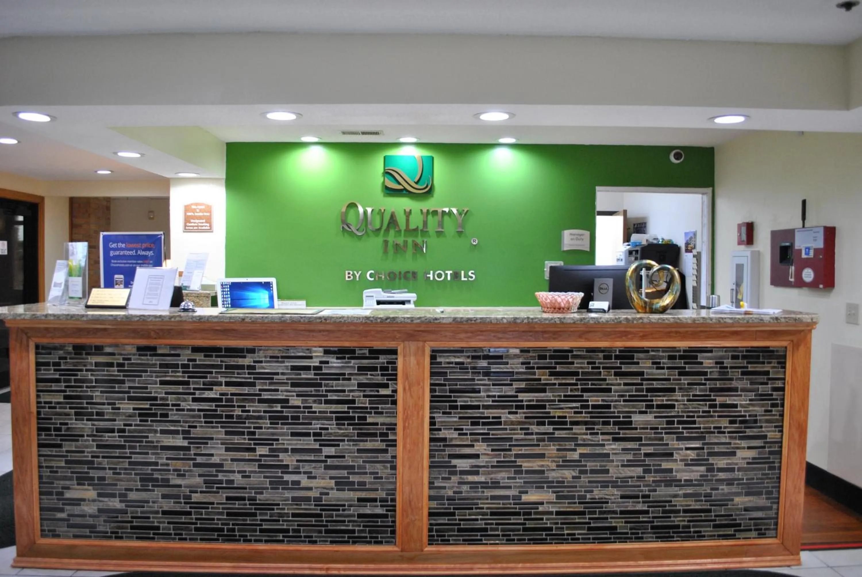 Lobby or reception in Quality Inn Washington Court House