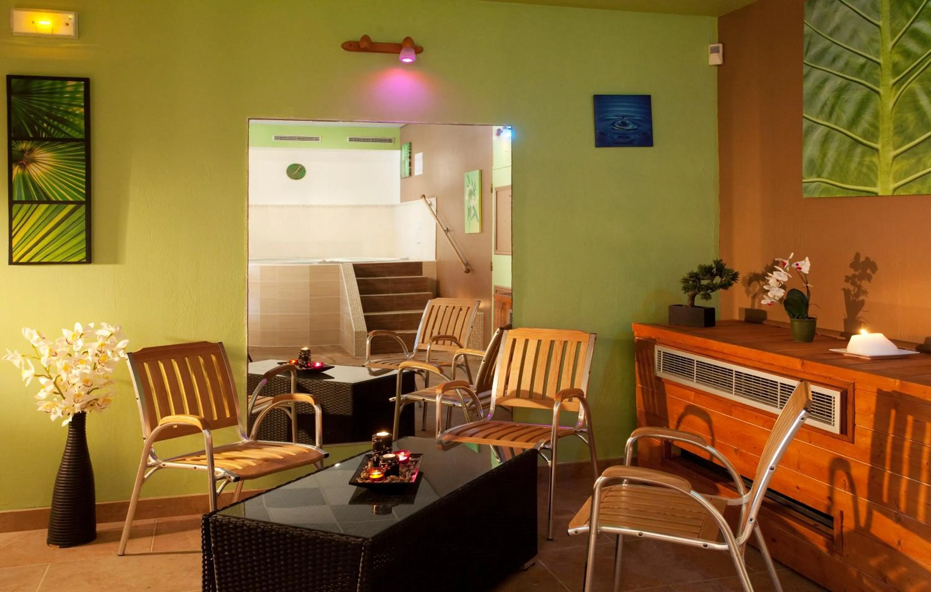 Solarium in Hôtel Club MMV Le Val Cenis