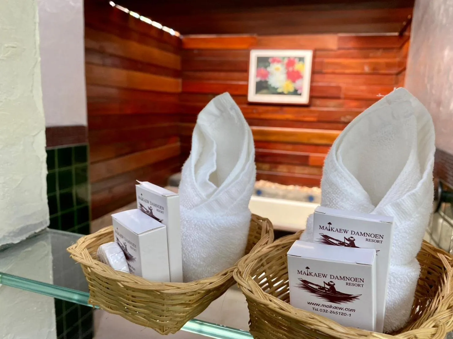 Bathroom in Maikaew Damnoen Resort