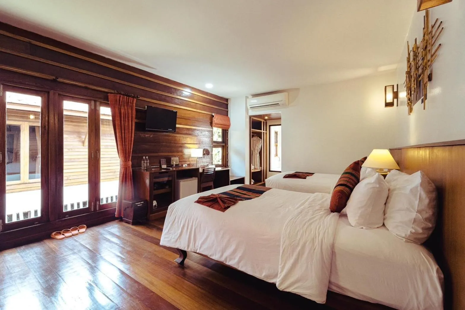 Bedroom, Bed in Maikaew Damnoen Resort