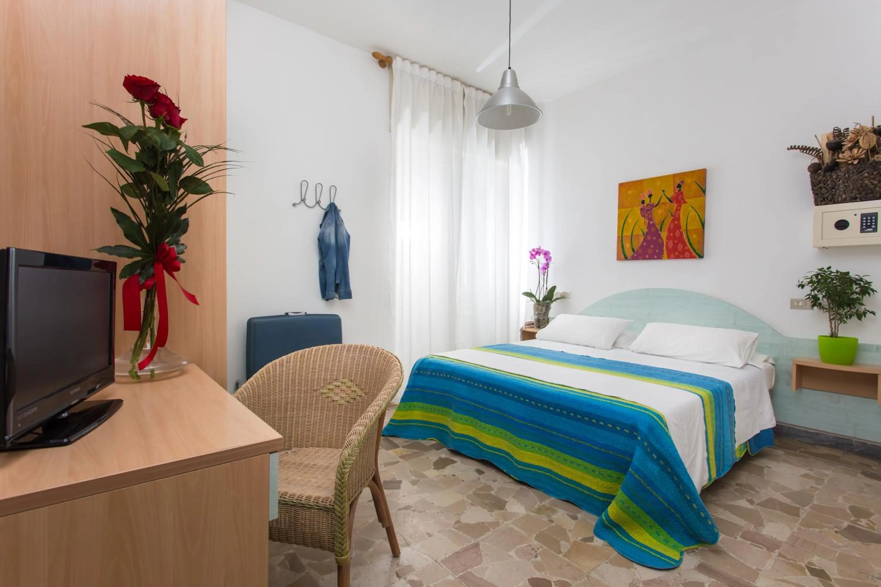 Bedroom, Bed in Hotel Gianlore