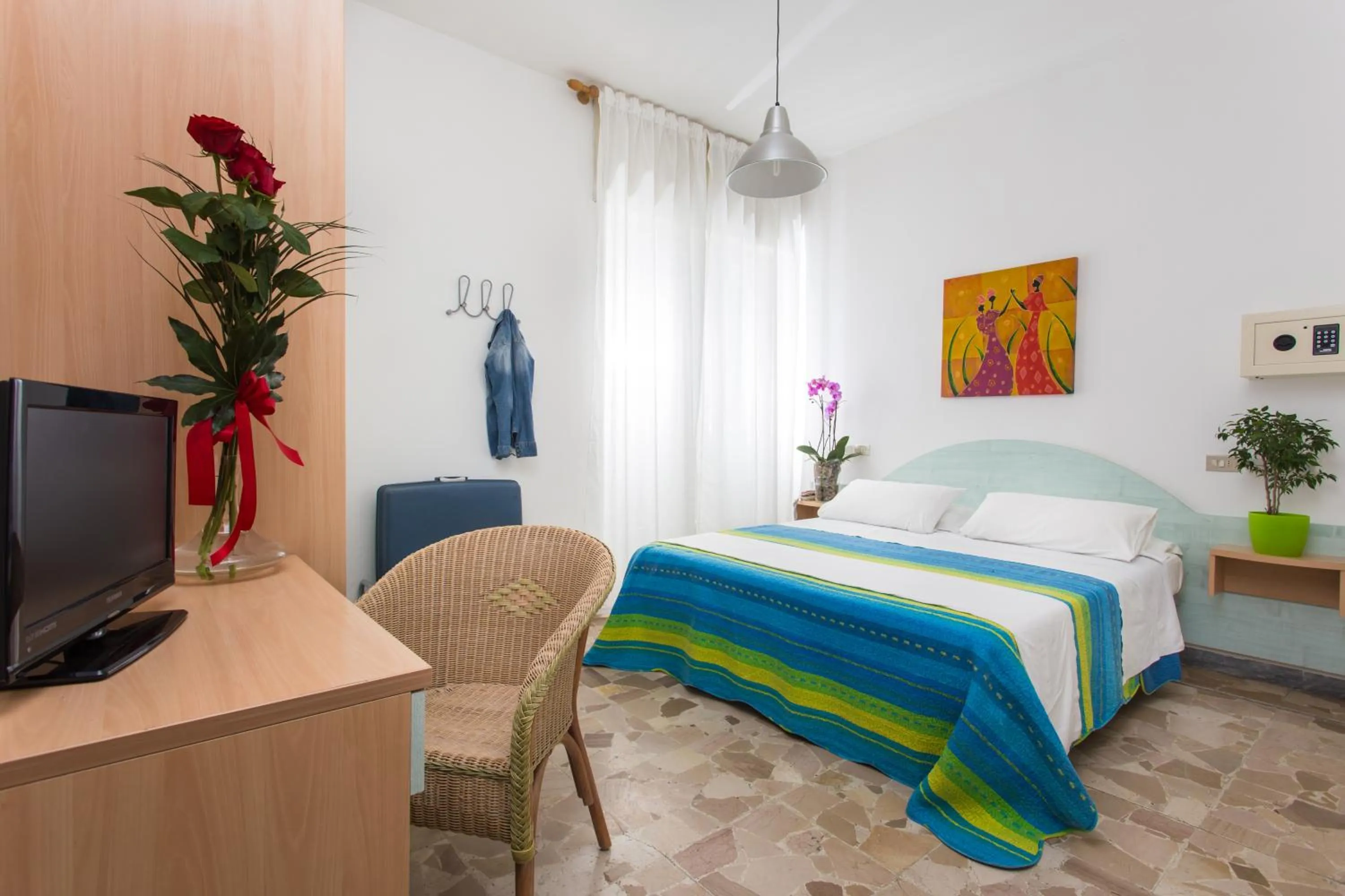 Bedroom, Bed in Hotel Gianlore