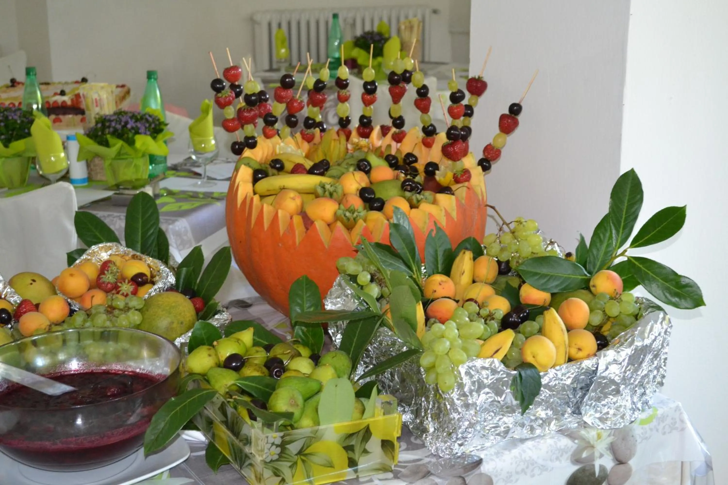 Food close-up in Hotel Gianlore