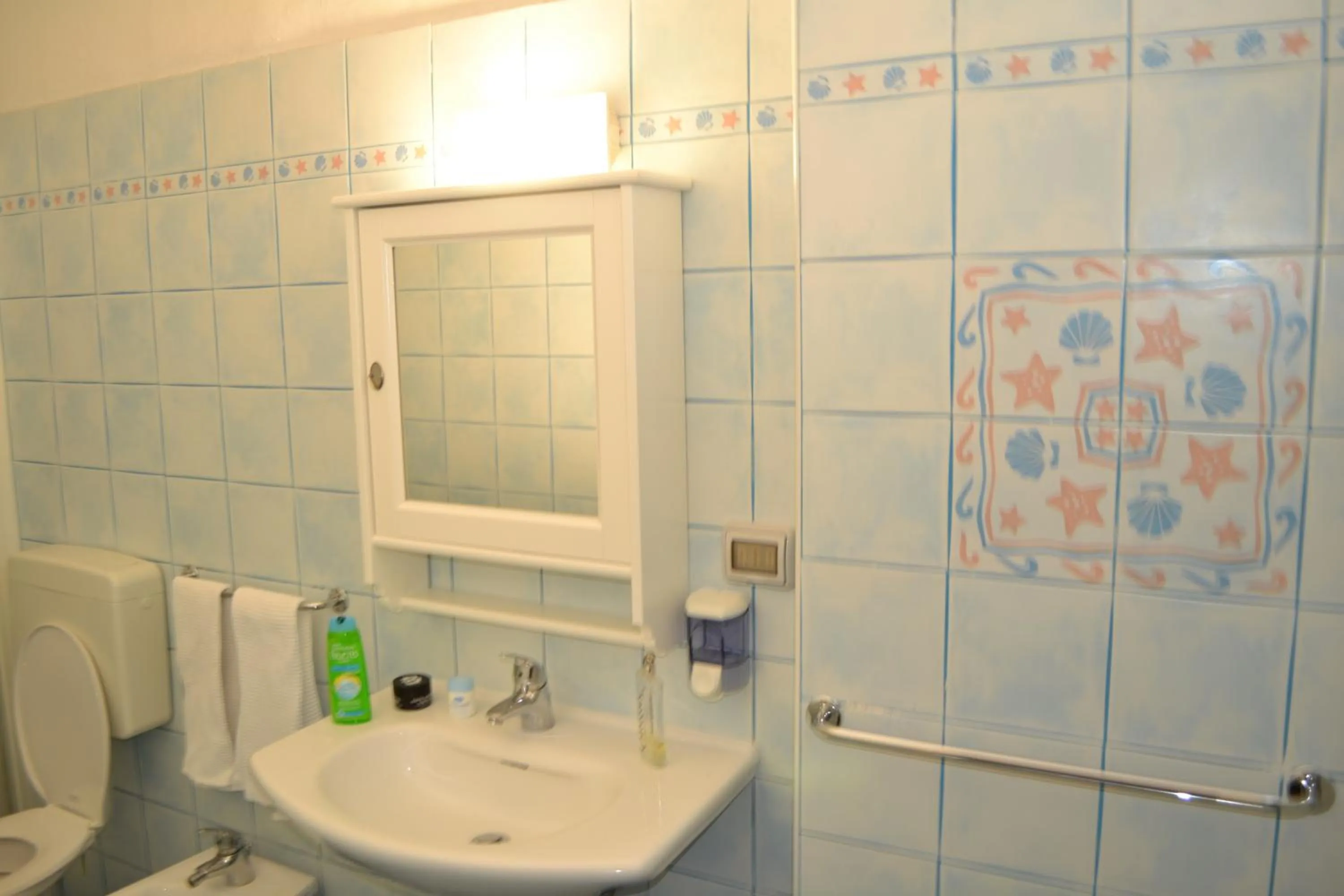 Bathroom in Hotel Gianlore