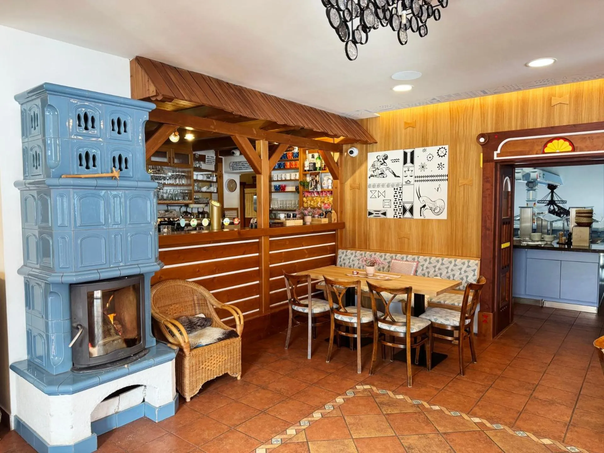 Restaurant/places to eat in Hotel Na Dolině