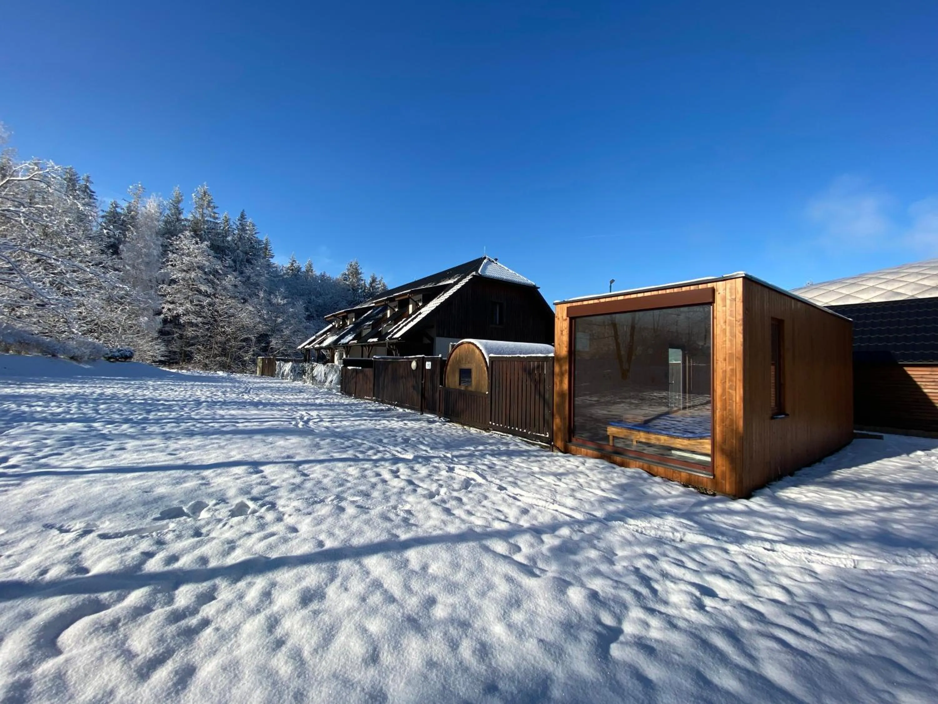 Property building in Hotel Na Dolině