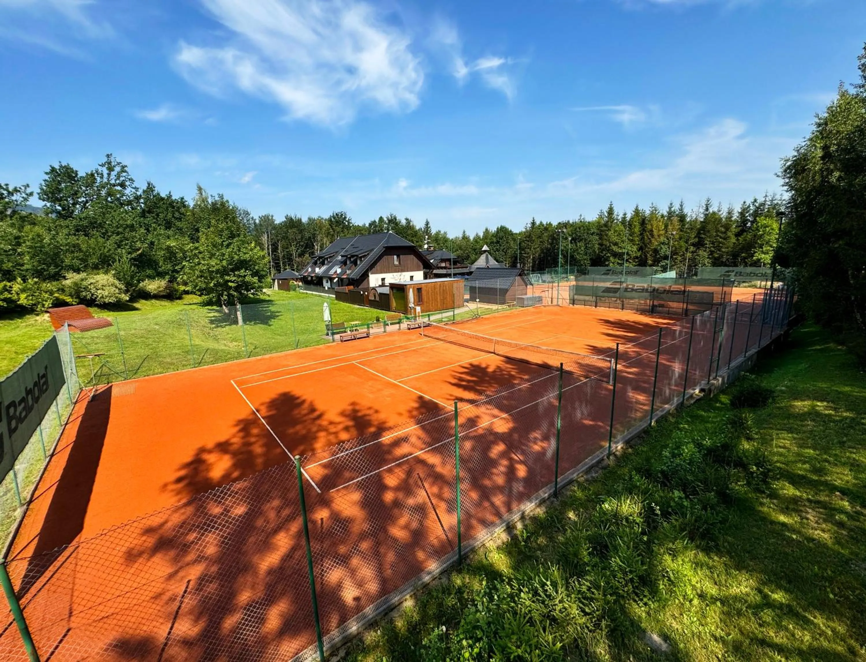 Tennis court in Hotel Na Dolině