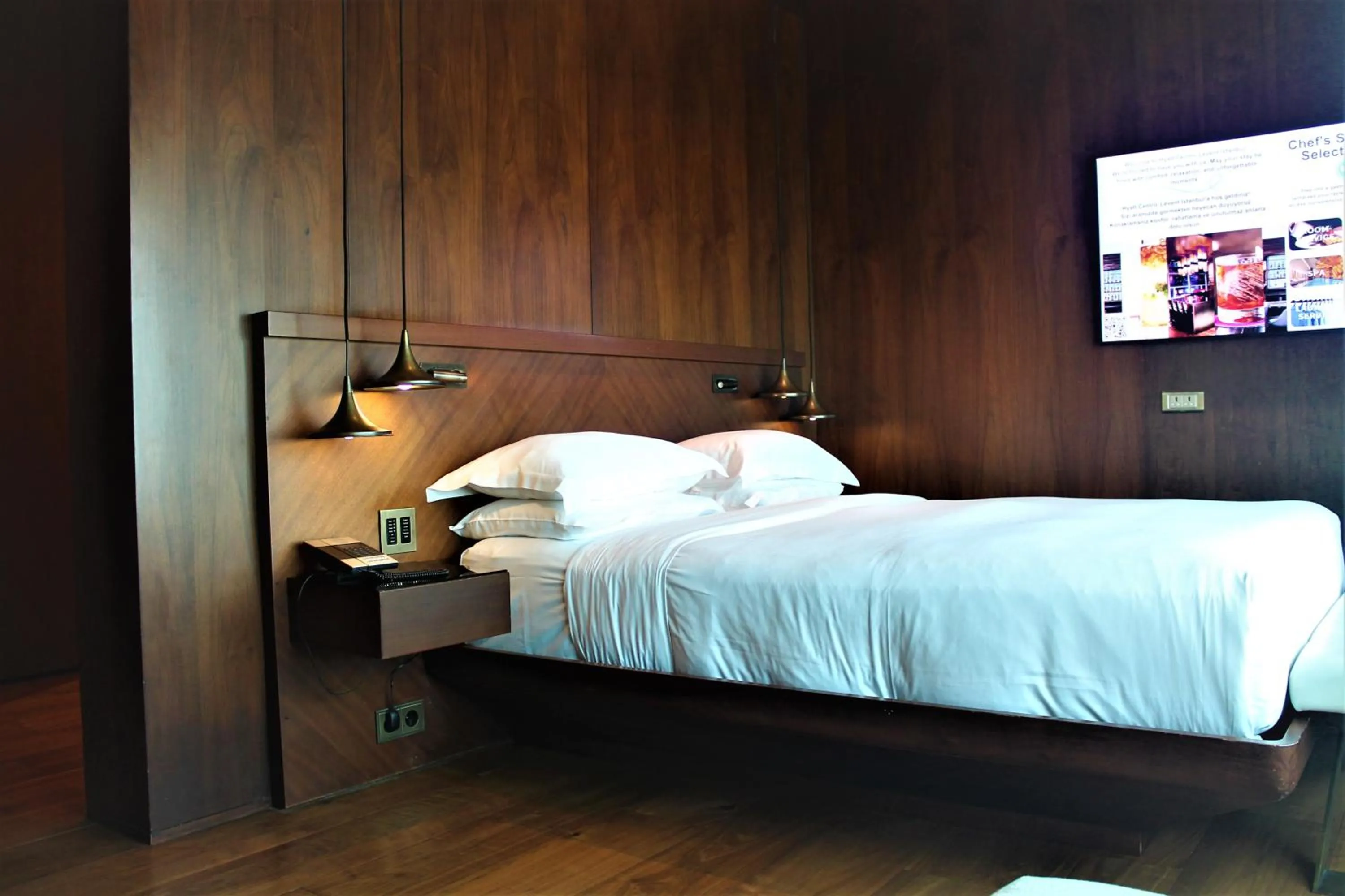 Bed in Hyatt Centric Levent Istanbul