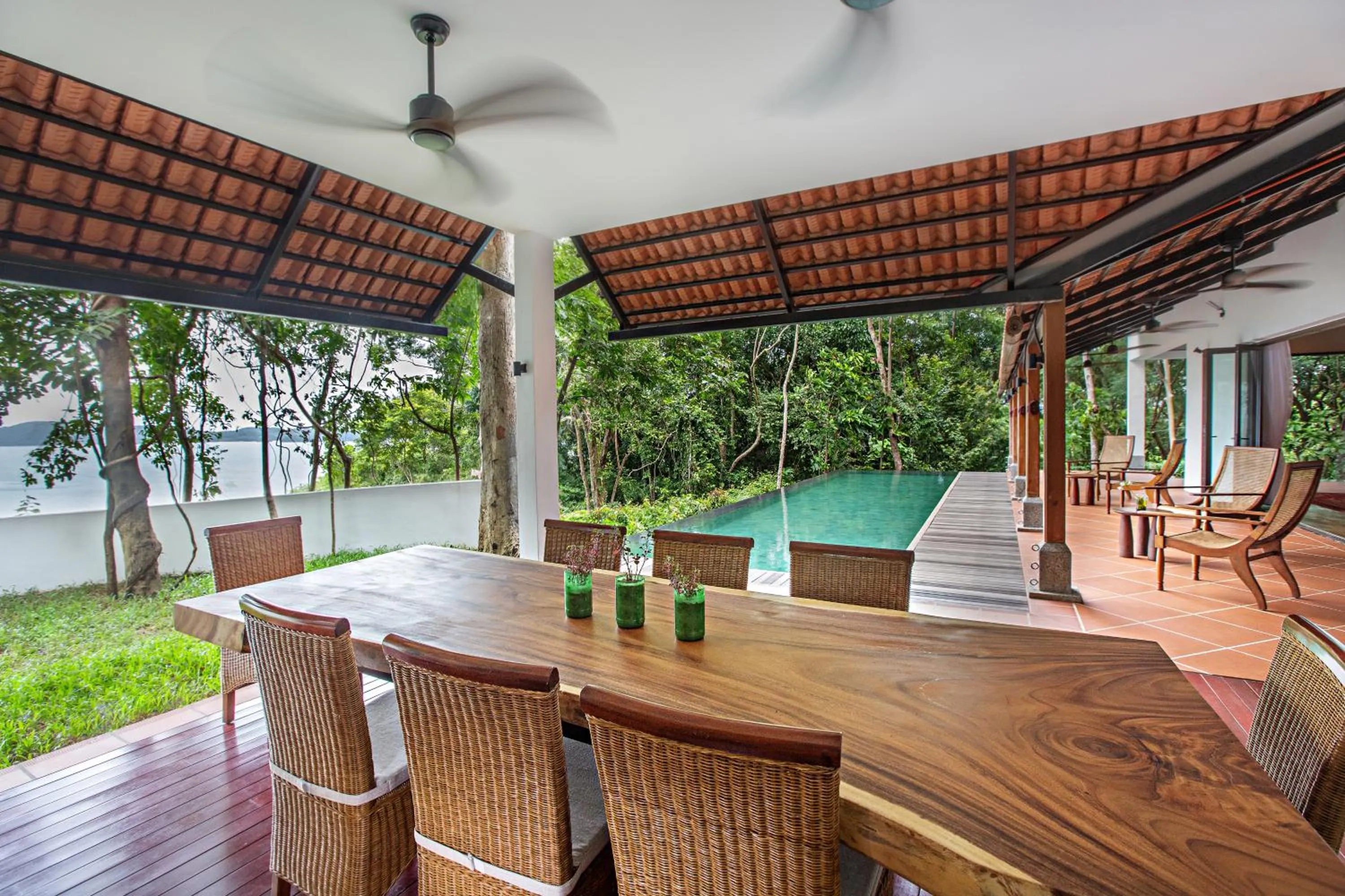 Balcony/Terrace in Ambong Pool Villas - Private Pool