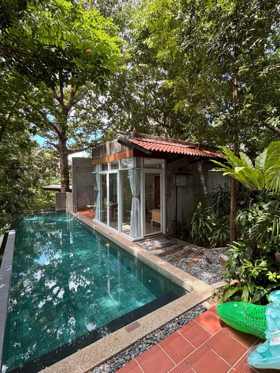 Balcony/Terrace in Ambong Pool Villas - Private Pool