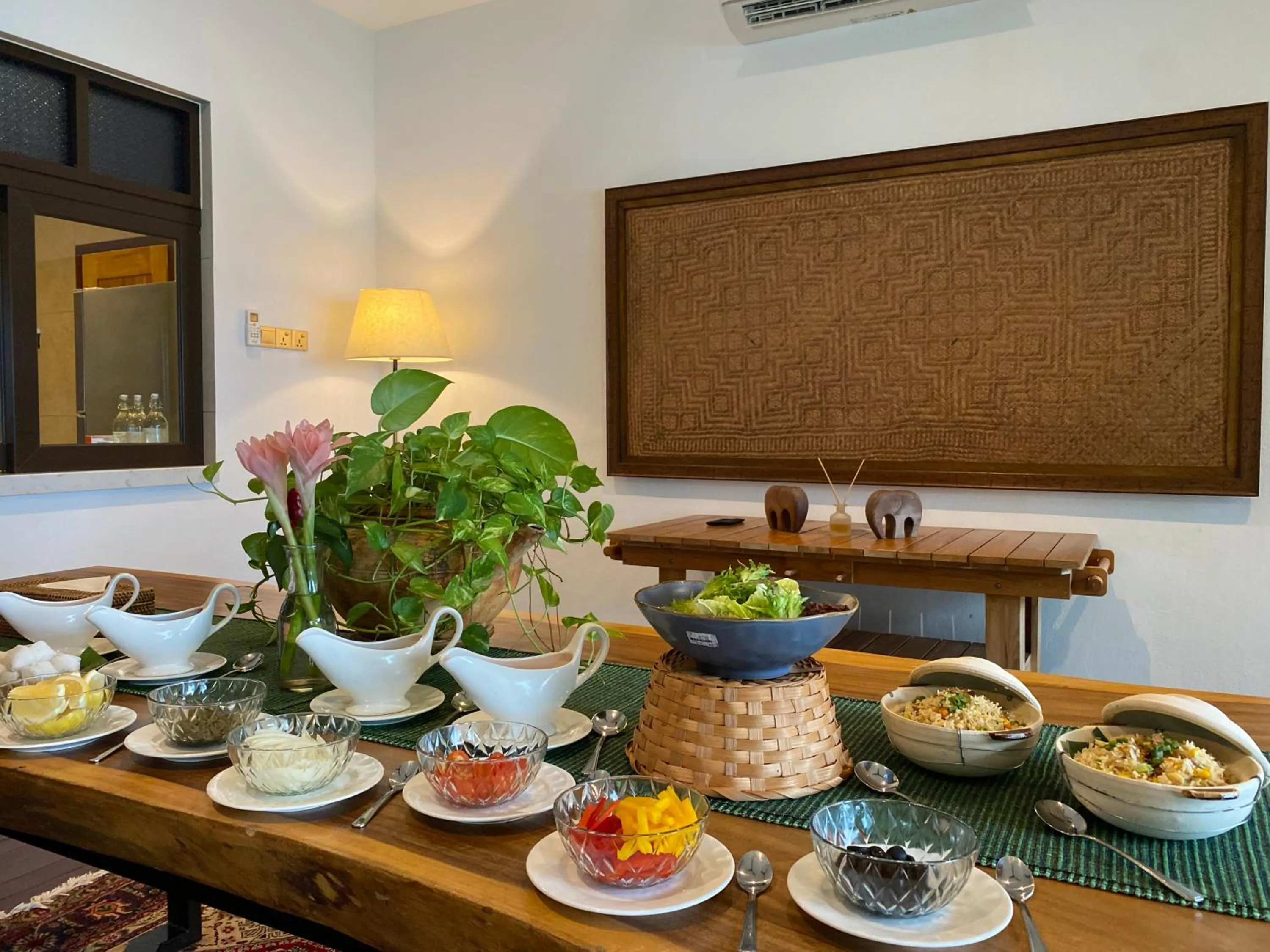 Dining area in Ambong Pool Villas - Private Pool