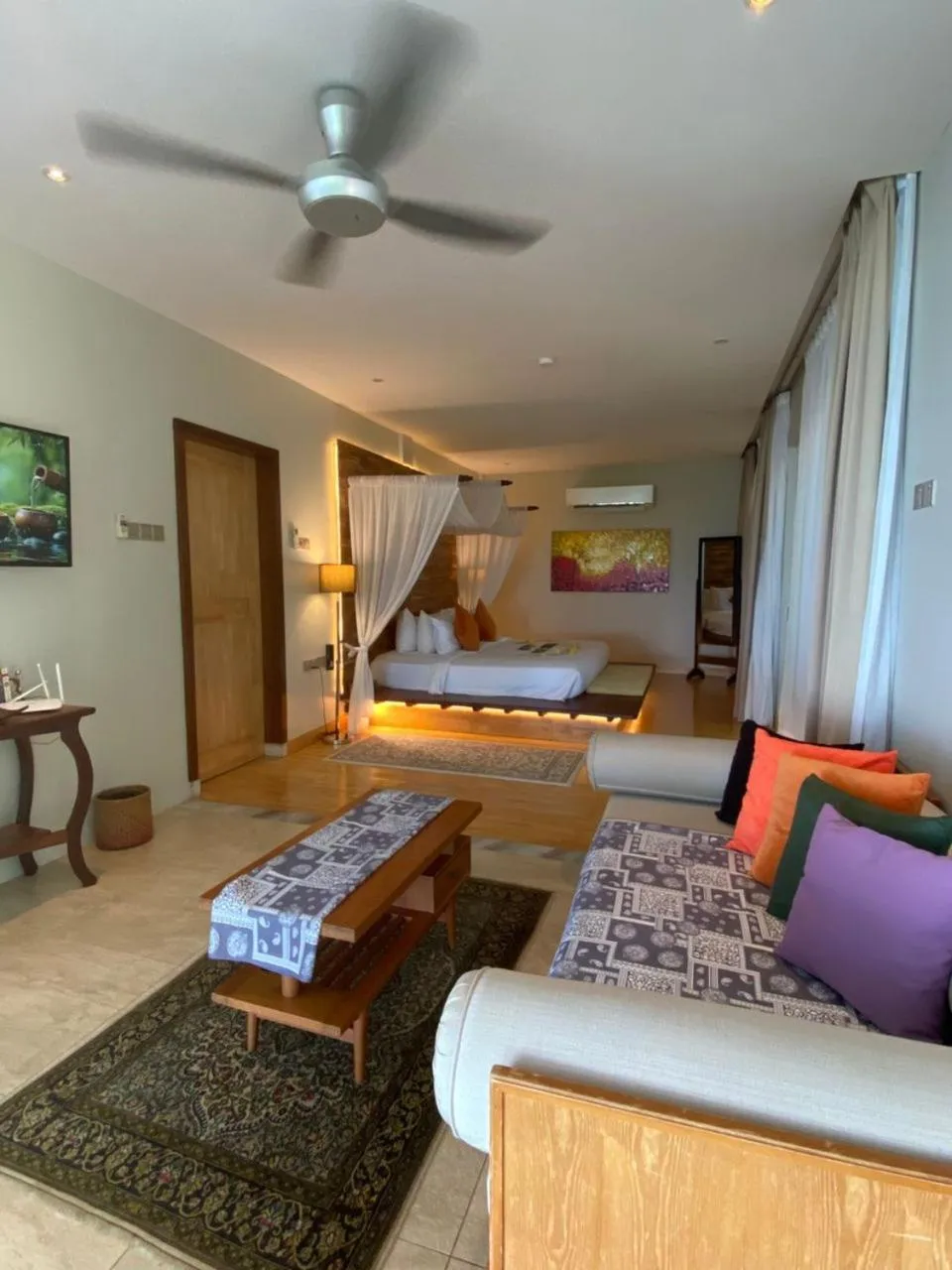 Bedroom, Bed in Ambong Pool Villas - Private Pool