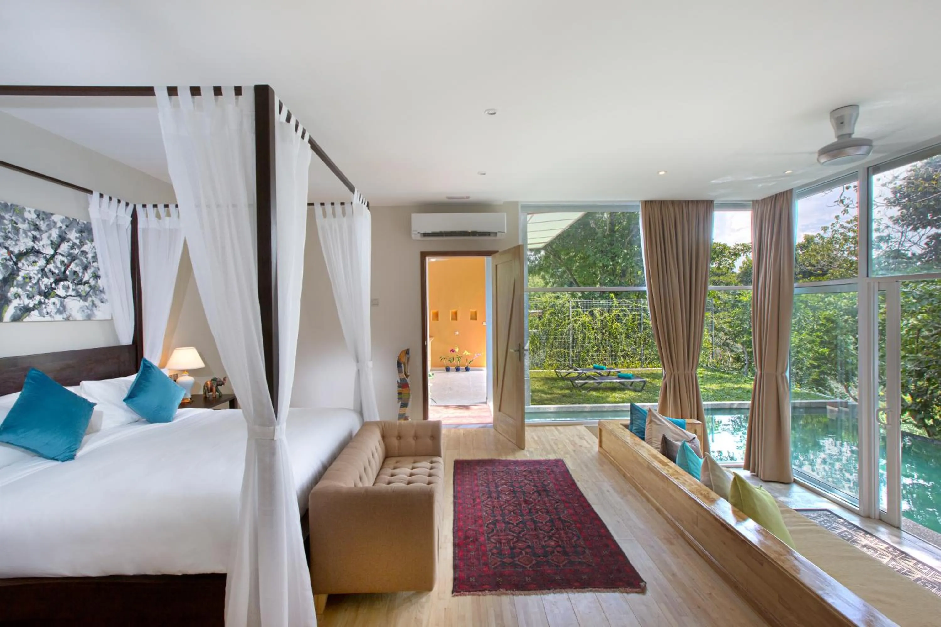 Bedroom, Bed in Ambong Pool Villas - Private Pool