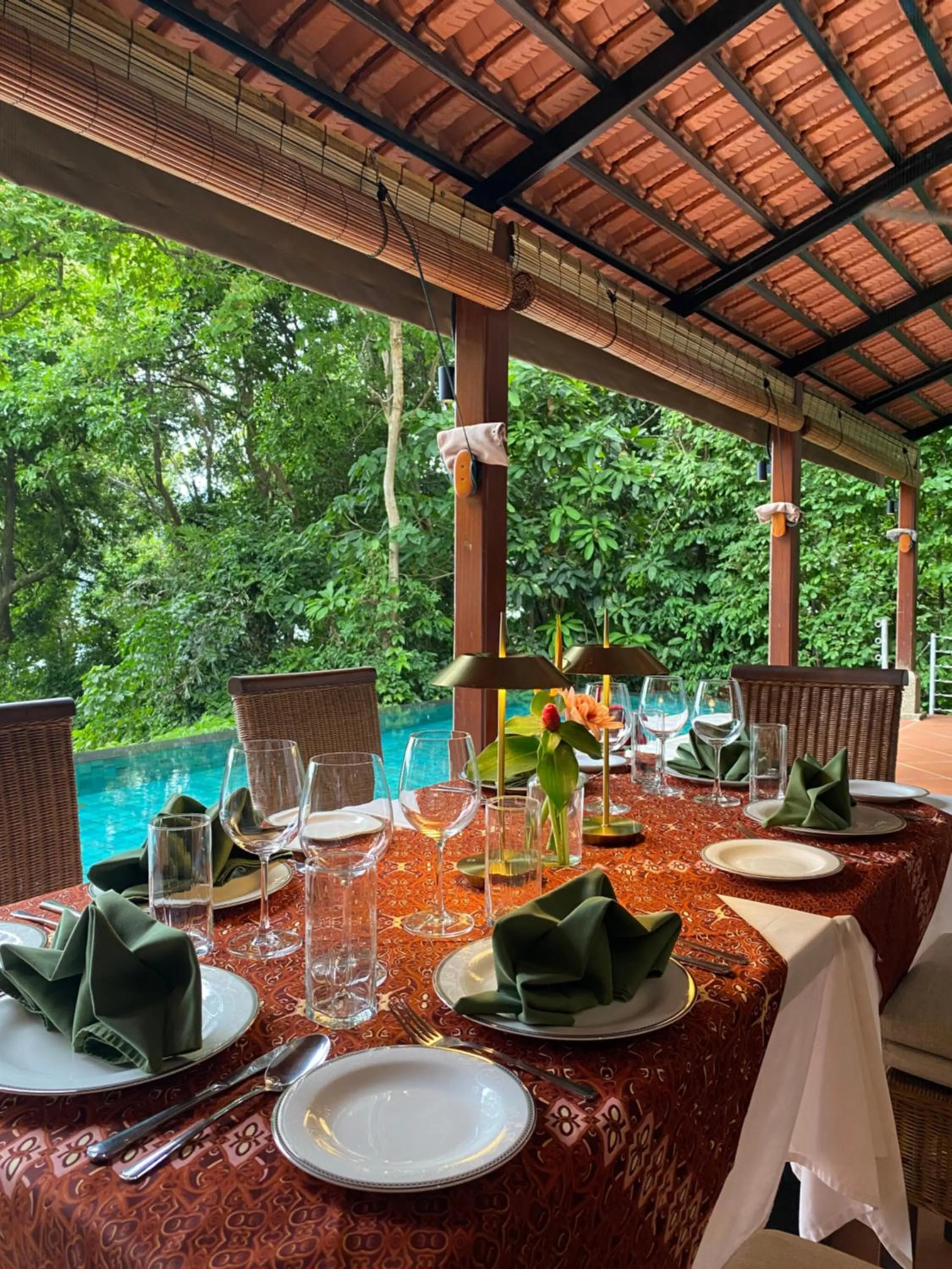 Dining area in Ambong Pool Villas - Private Pool